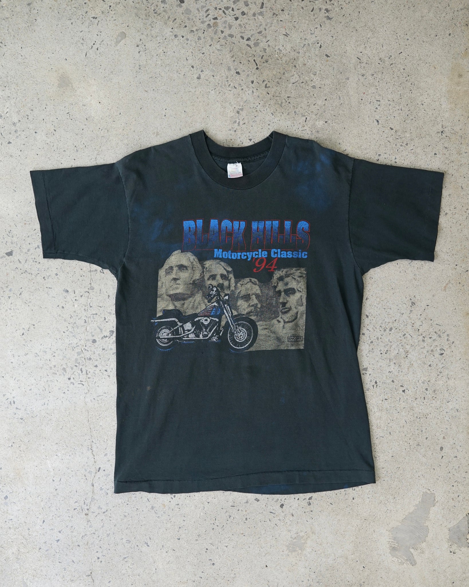 black hills motor cycle classic 1994 t-shirt - large