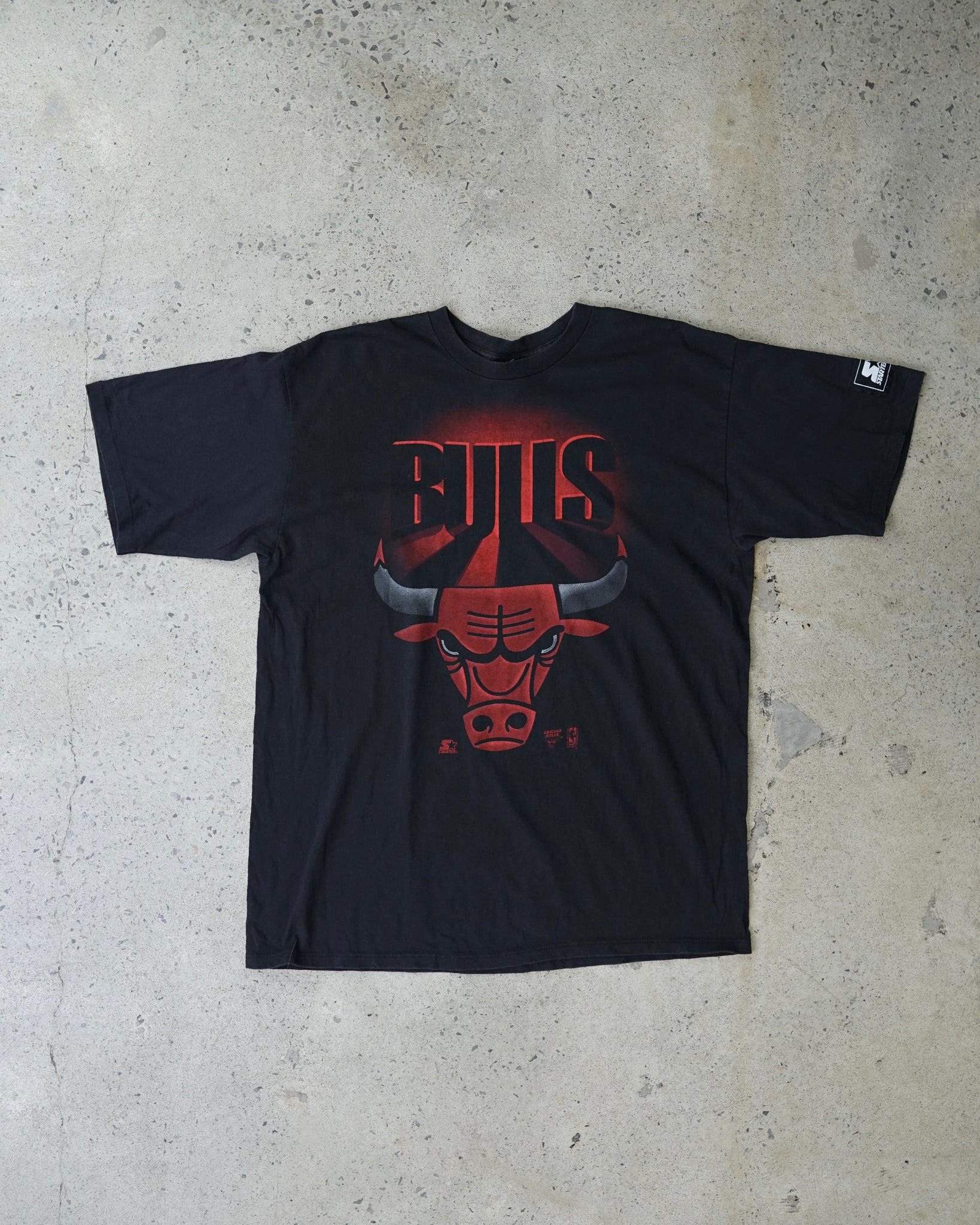 chicago bulls starter t-shirt