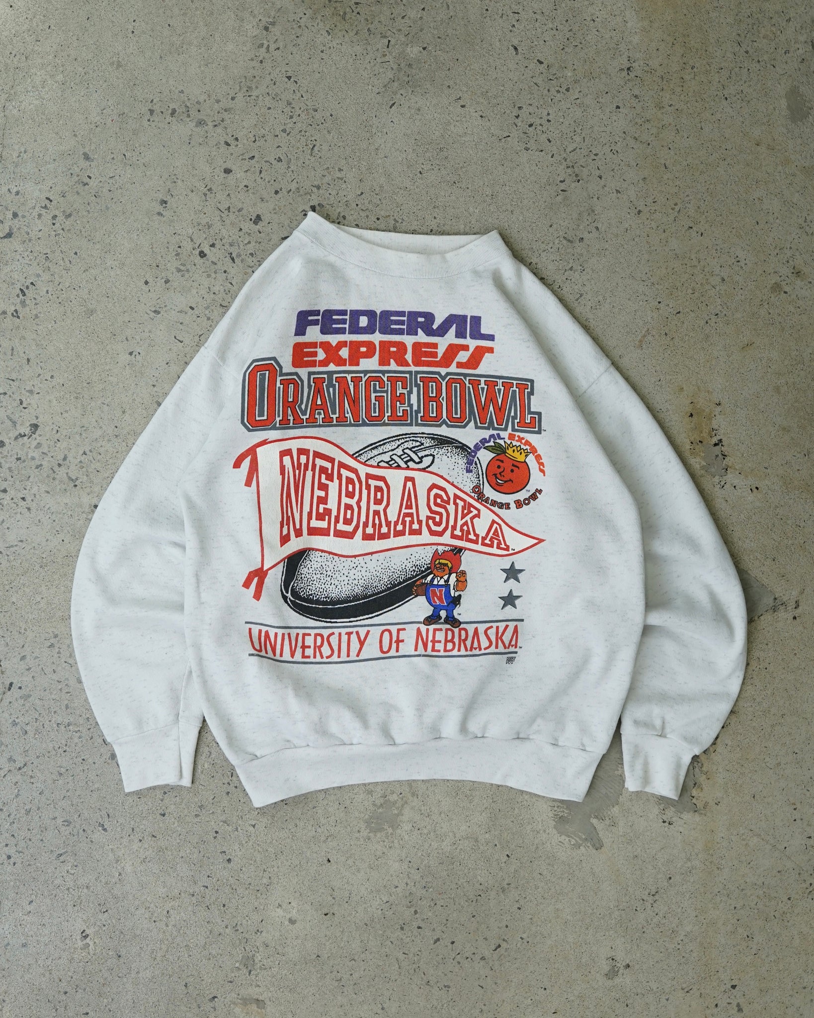 nebraska orange bowl crewneck