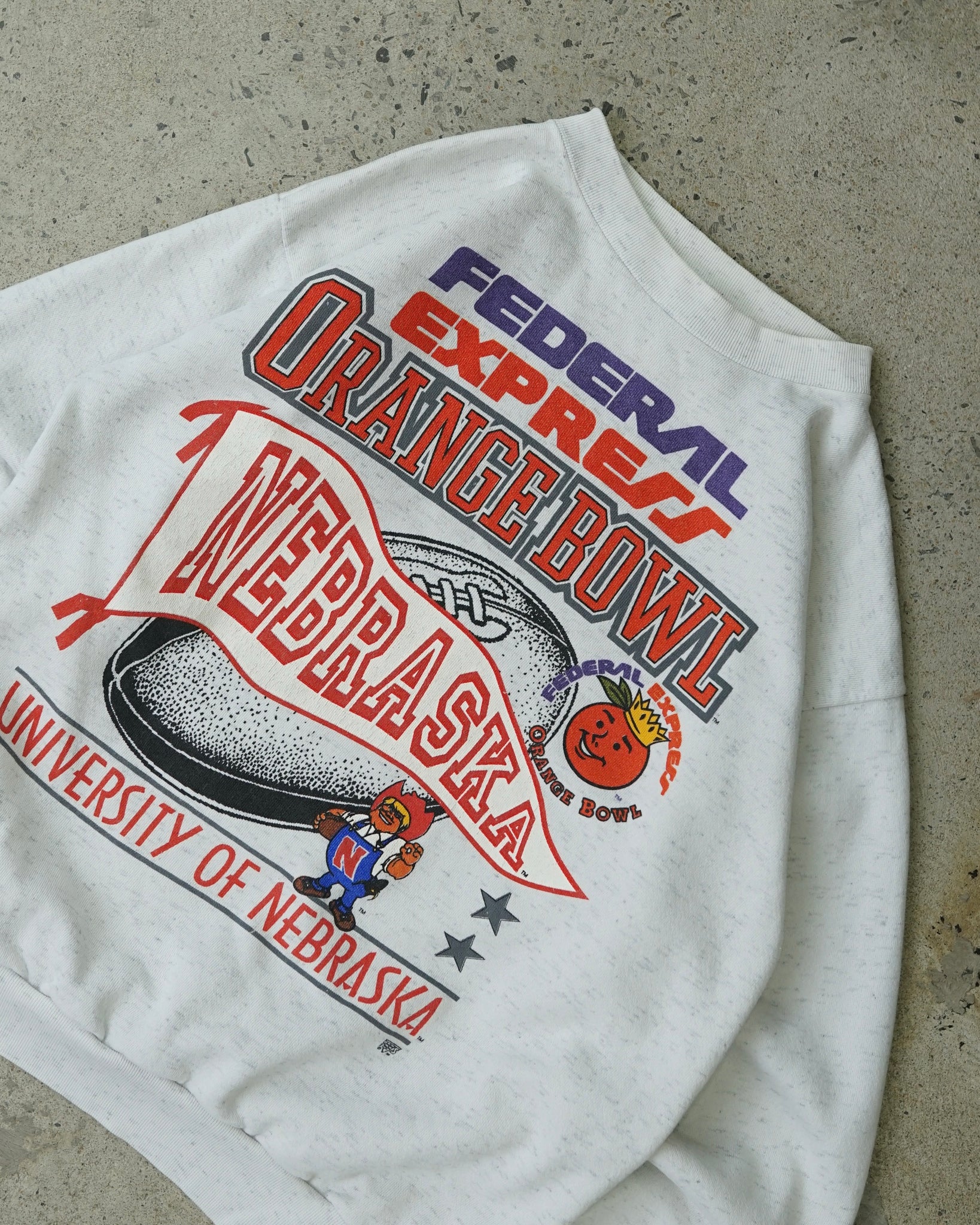 nebraska orange bowl crewneck