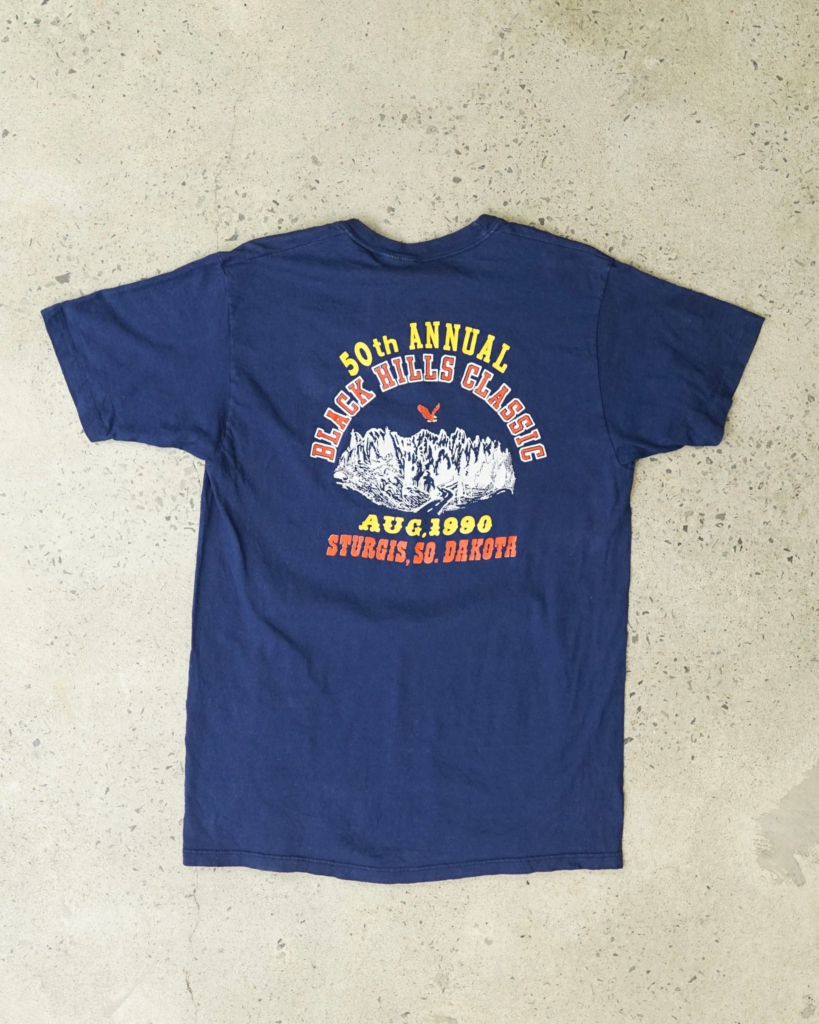 black hills classic sturgis 1990 t-shirt