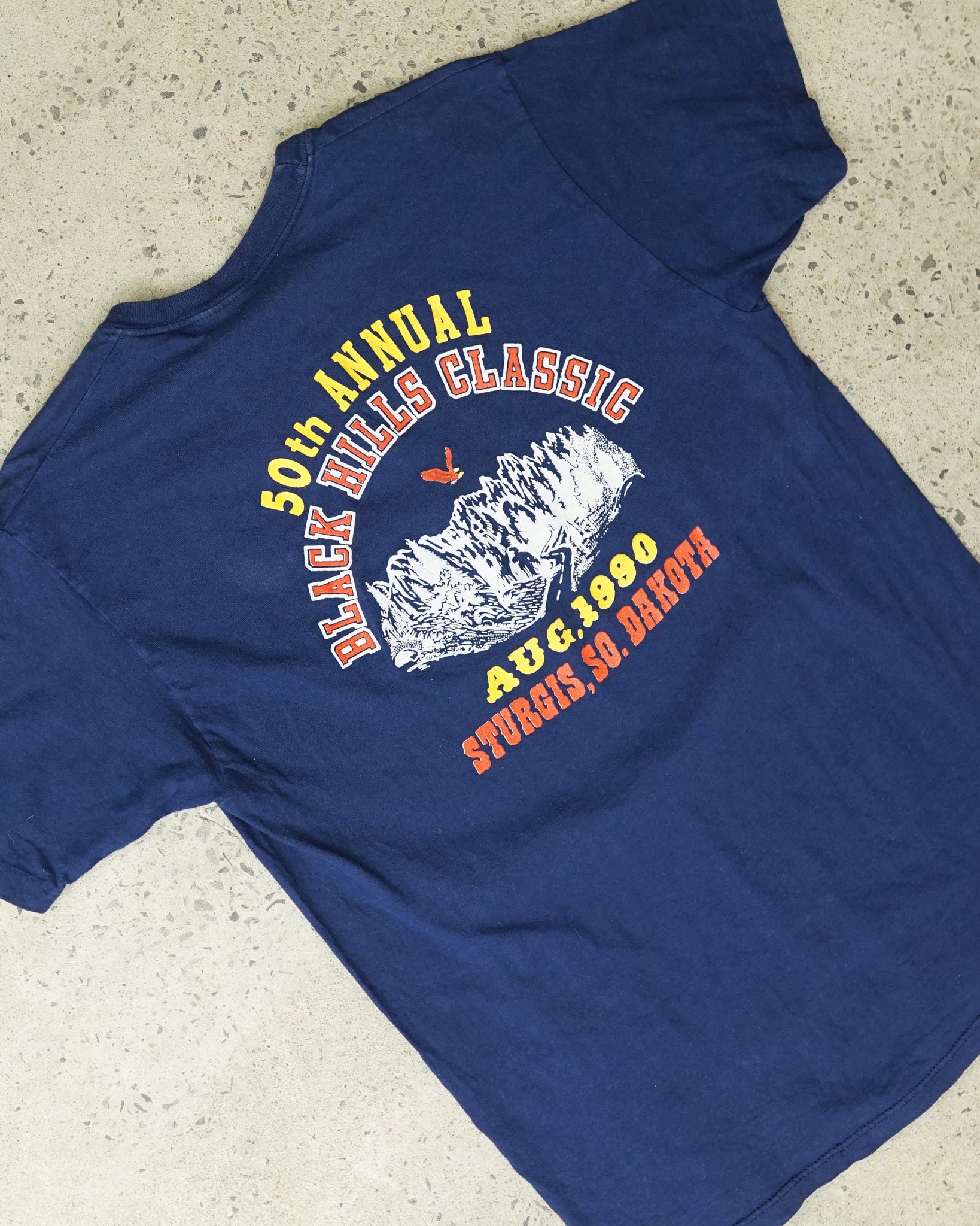 black hills classic sturgis 1990 t-shirt