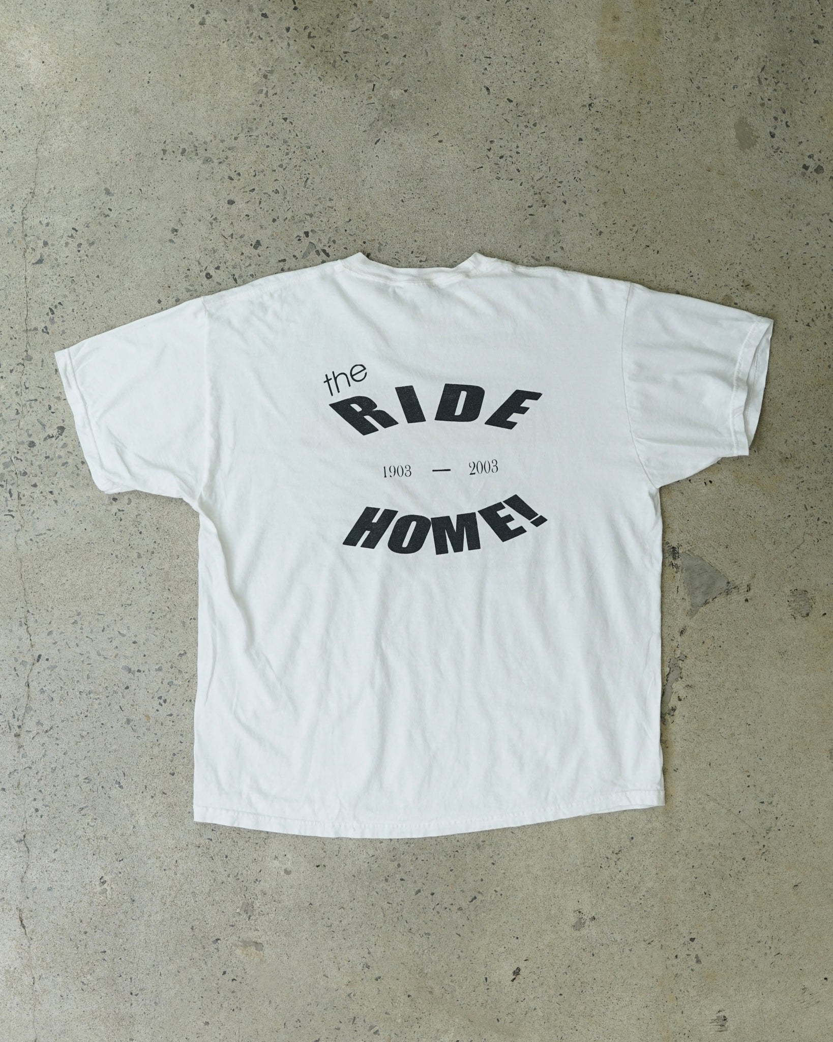 the ride home wisconsin 2003 t-shirt