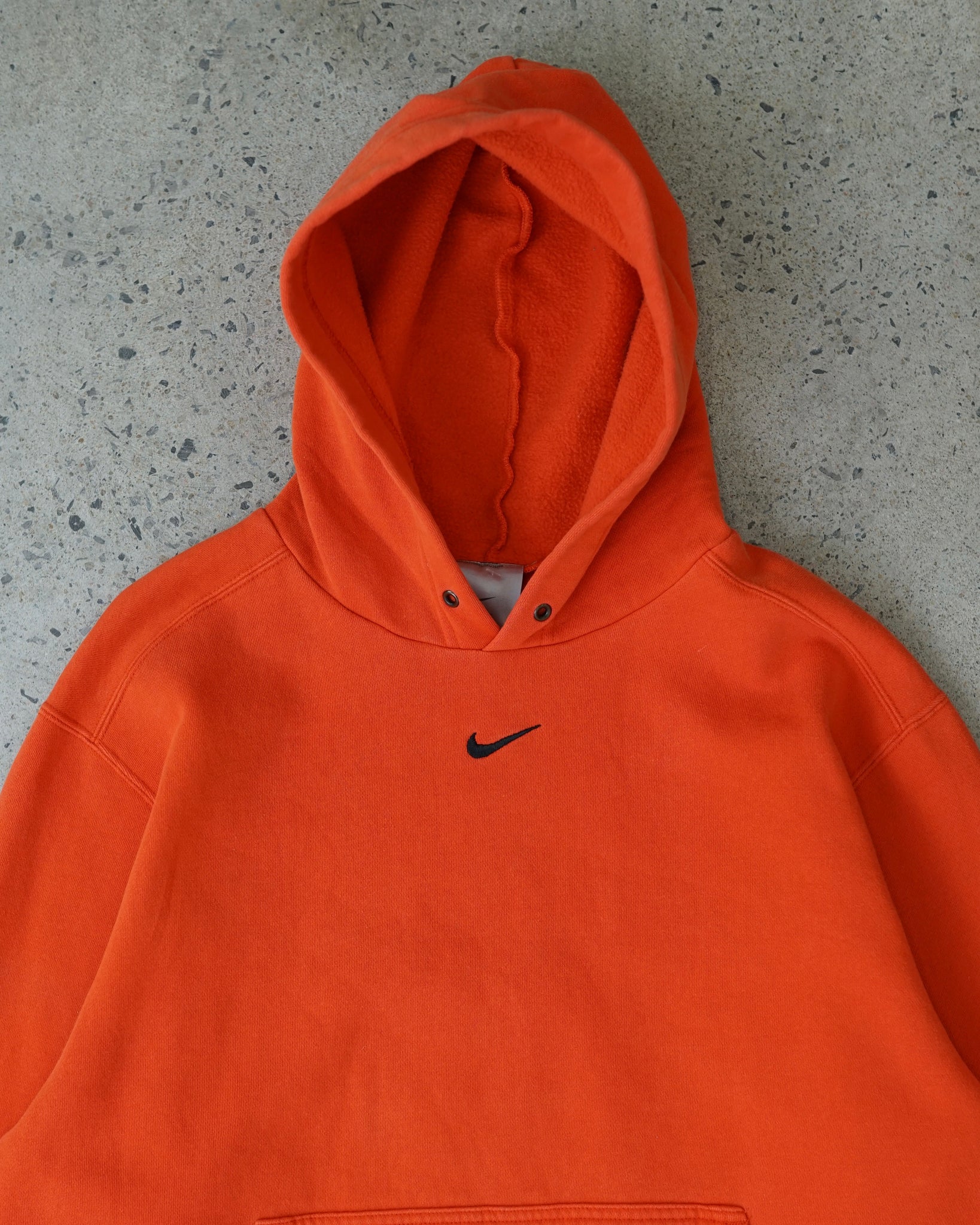 nike center check hoodie