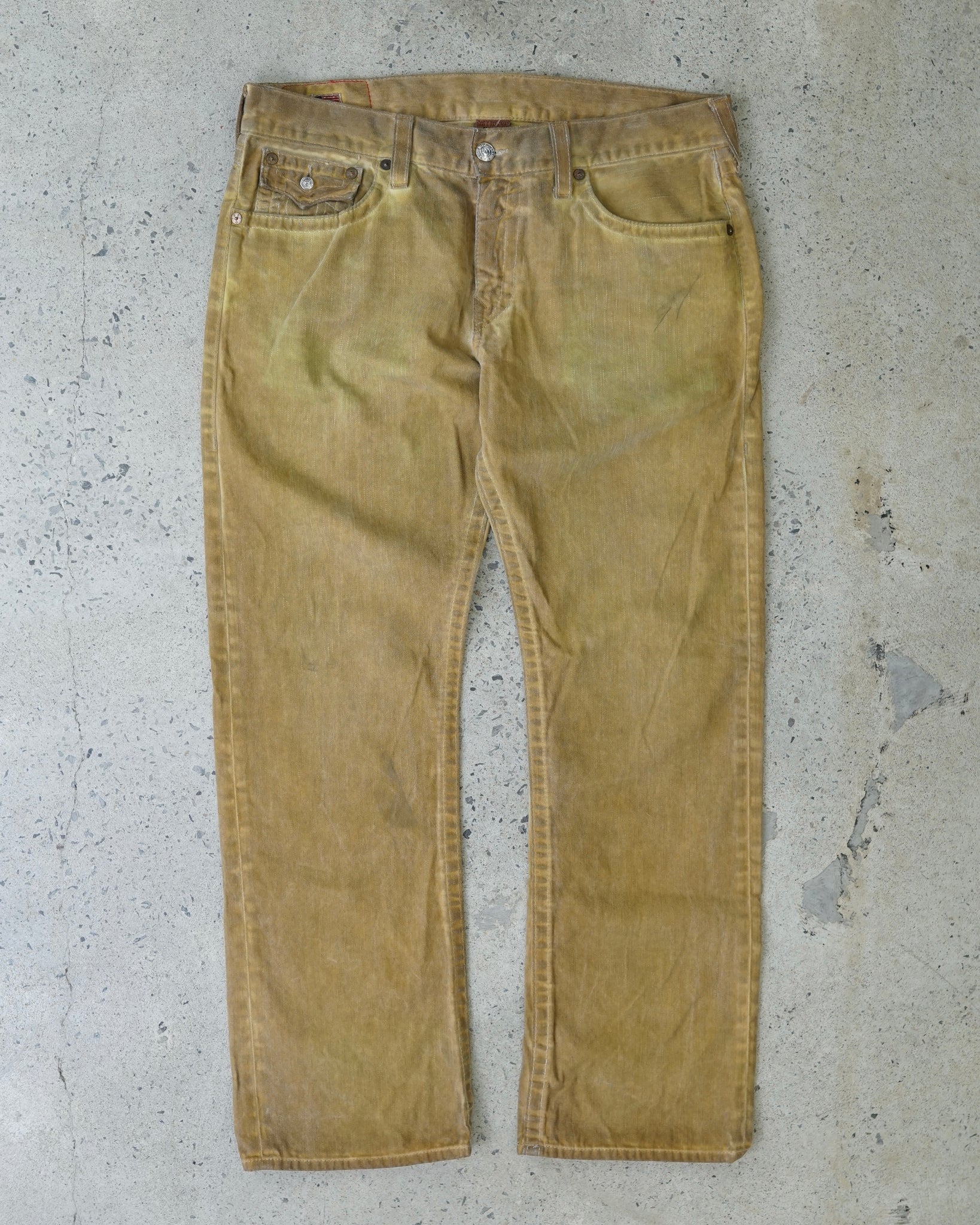 true religion waxed jeans