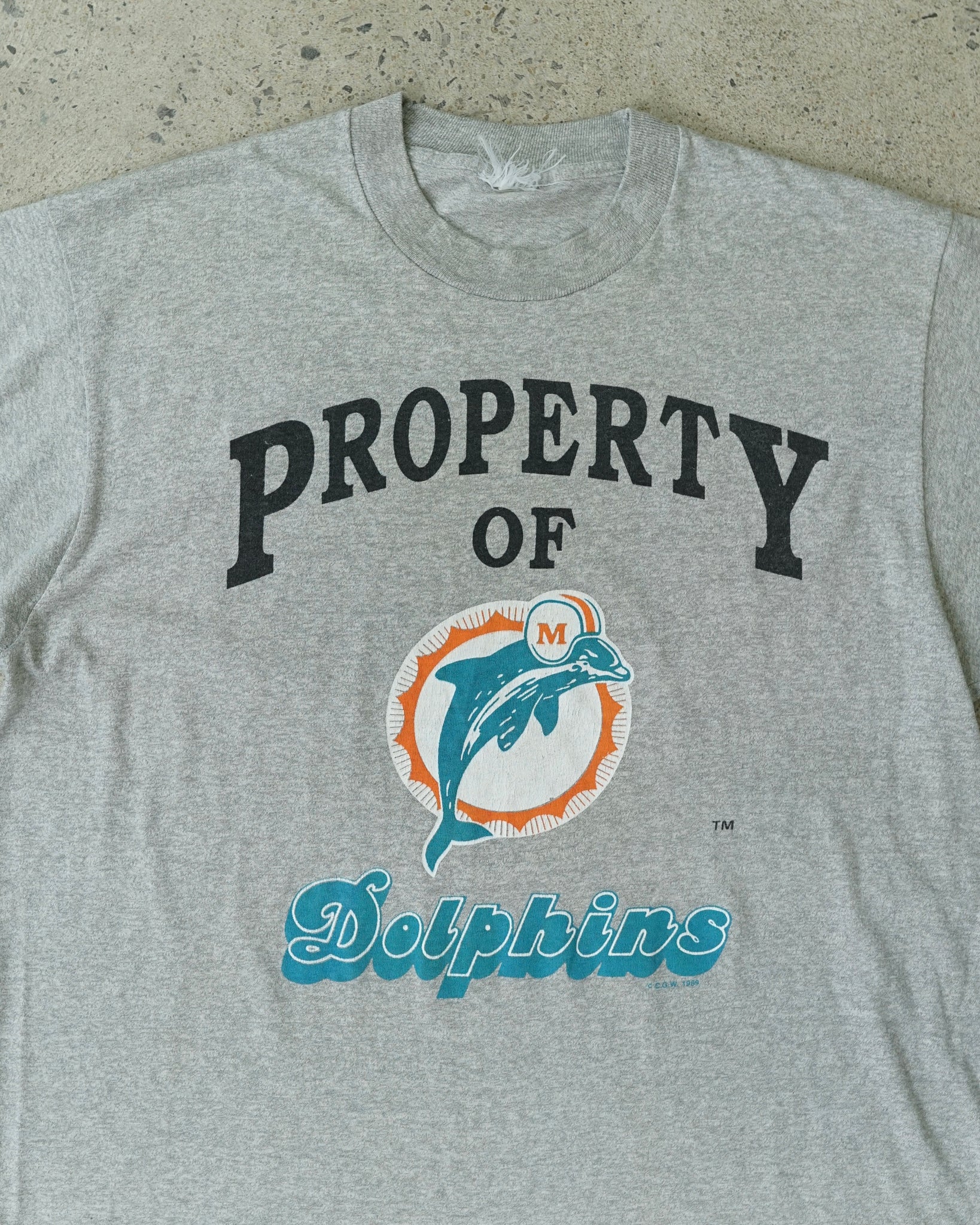 miami dolphins 1989 t-shirt