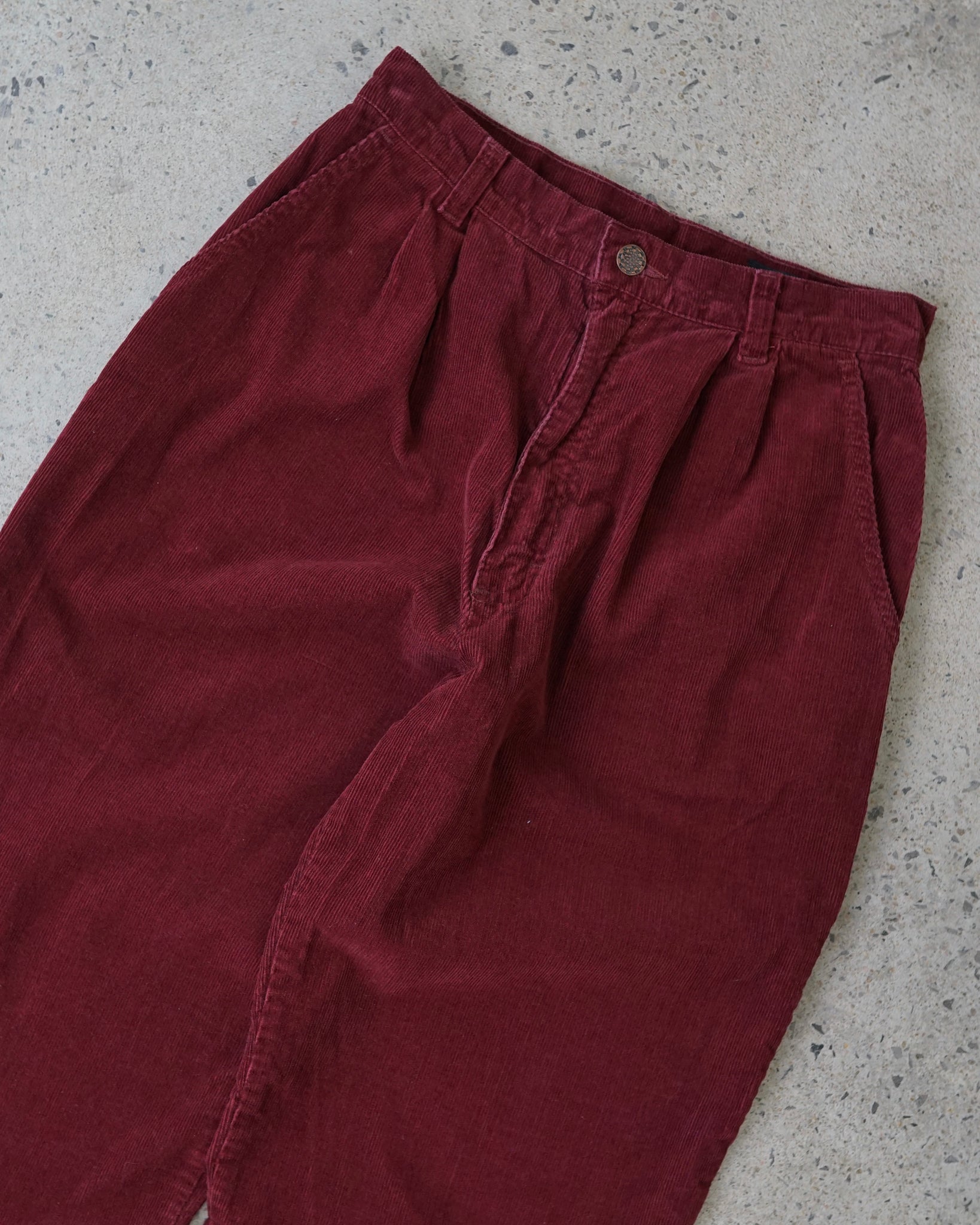 silver unicorn corduroy pants