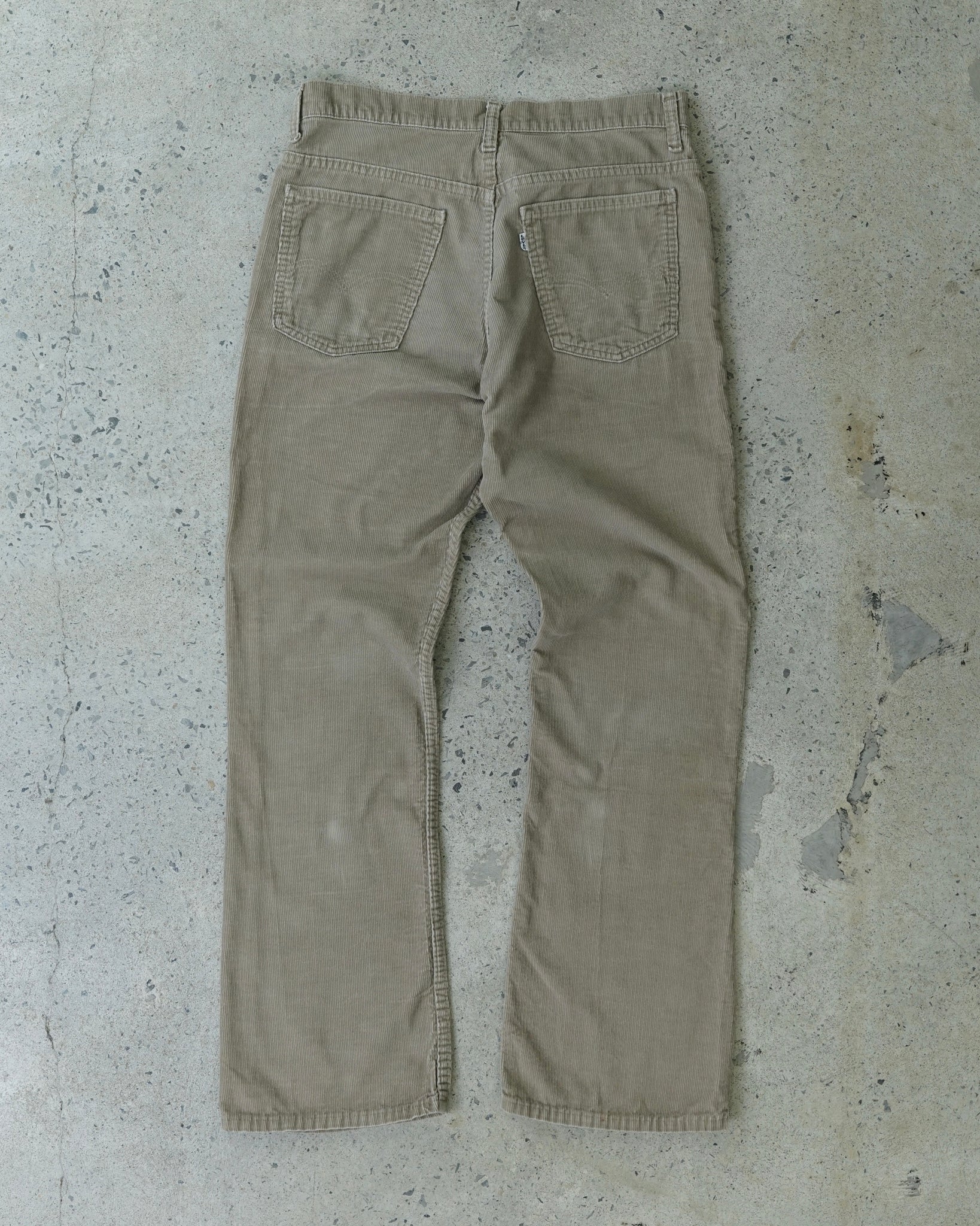 levi's flared corduroy pants