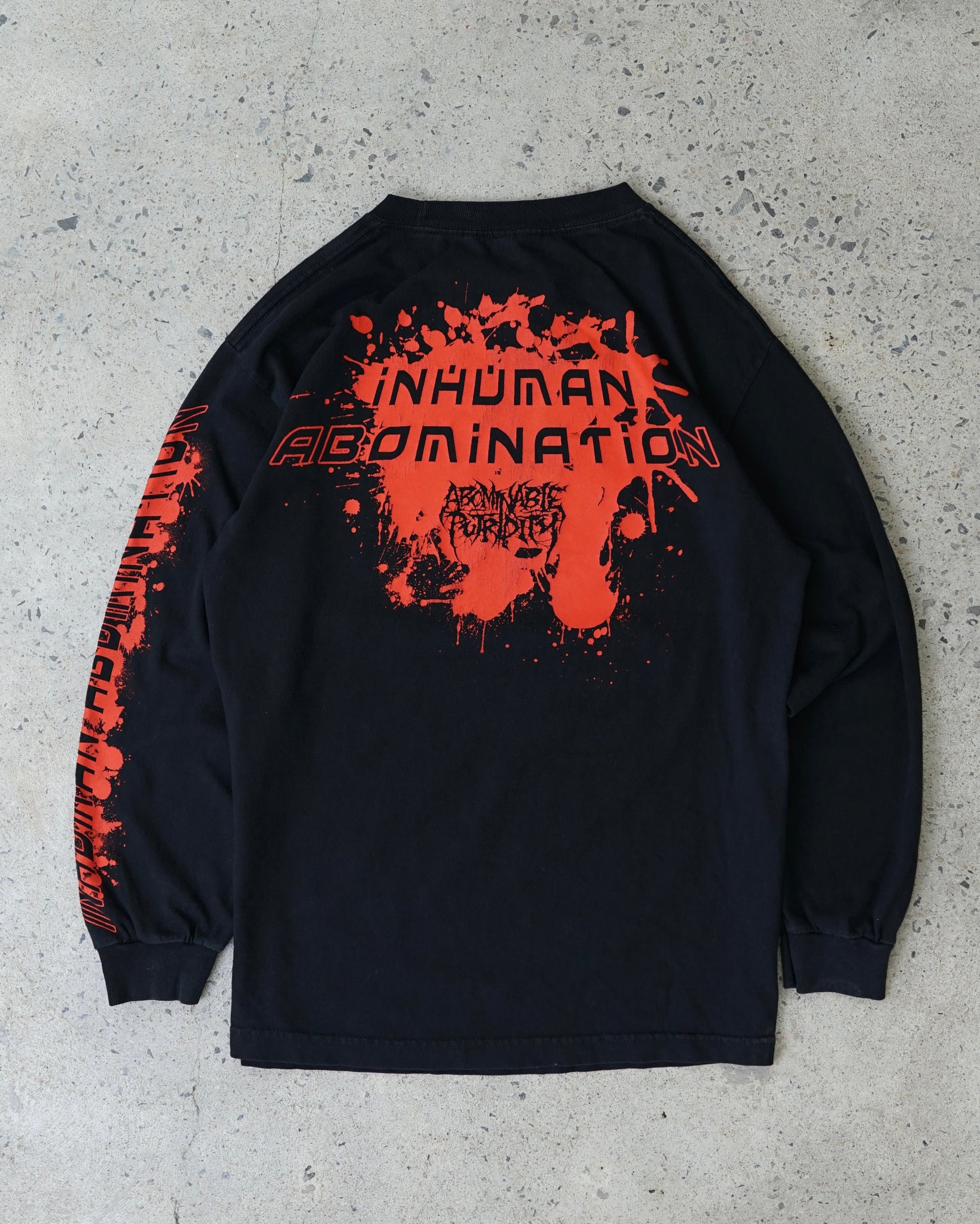 inhuman abomination long sleeve