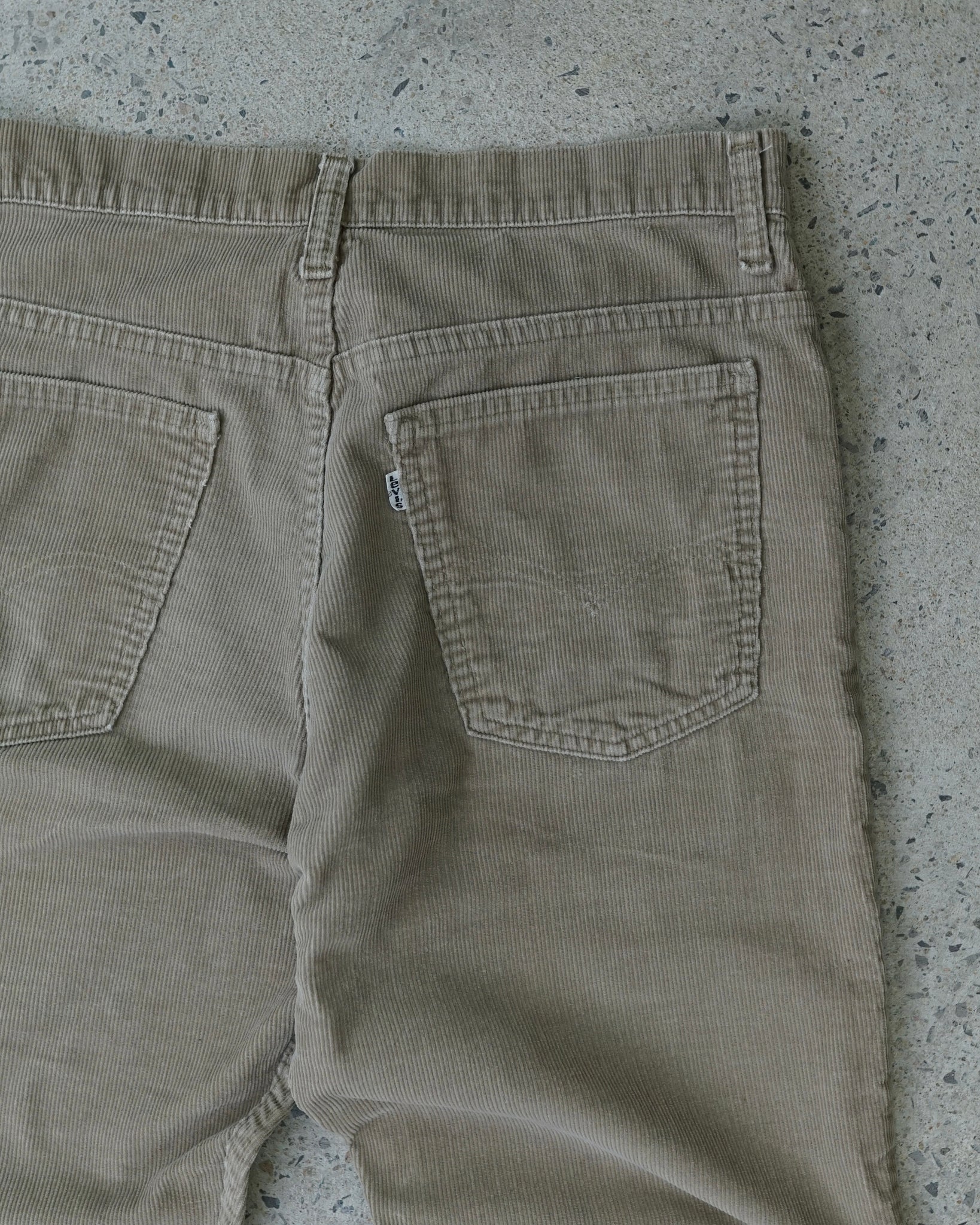 levi's flared corduroy pants