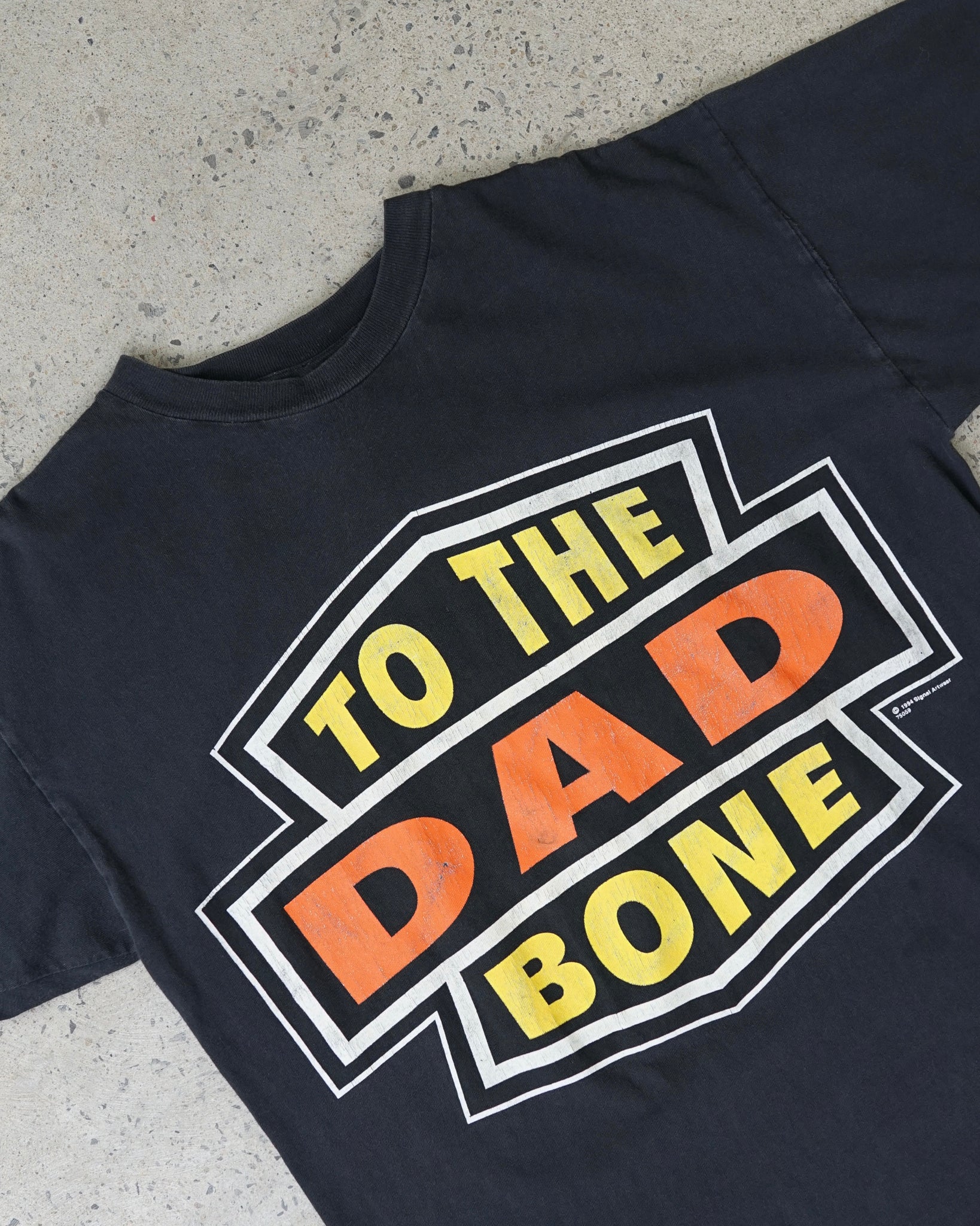 dad to the bone 1994 t-shirt - large