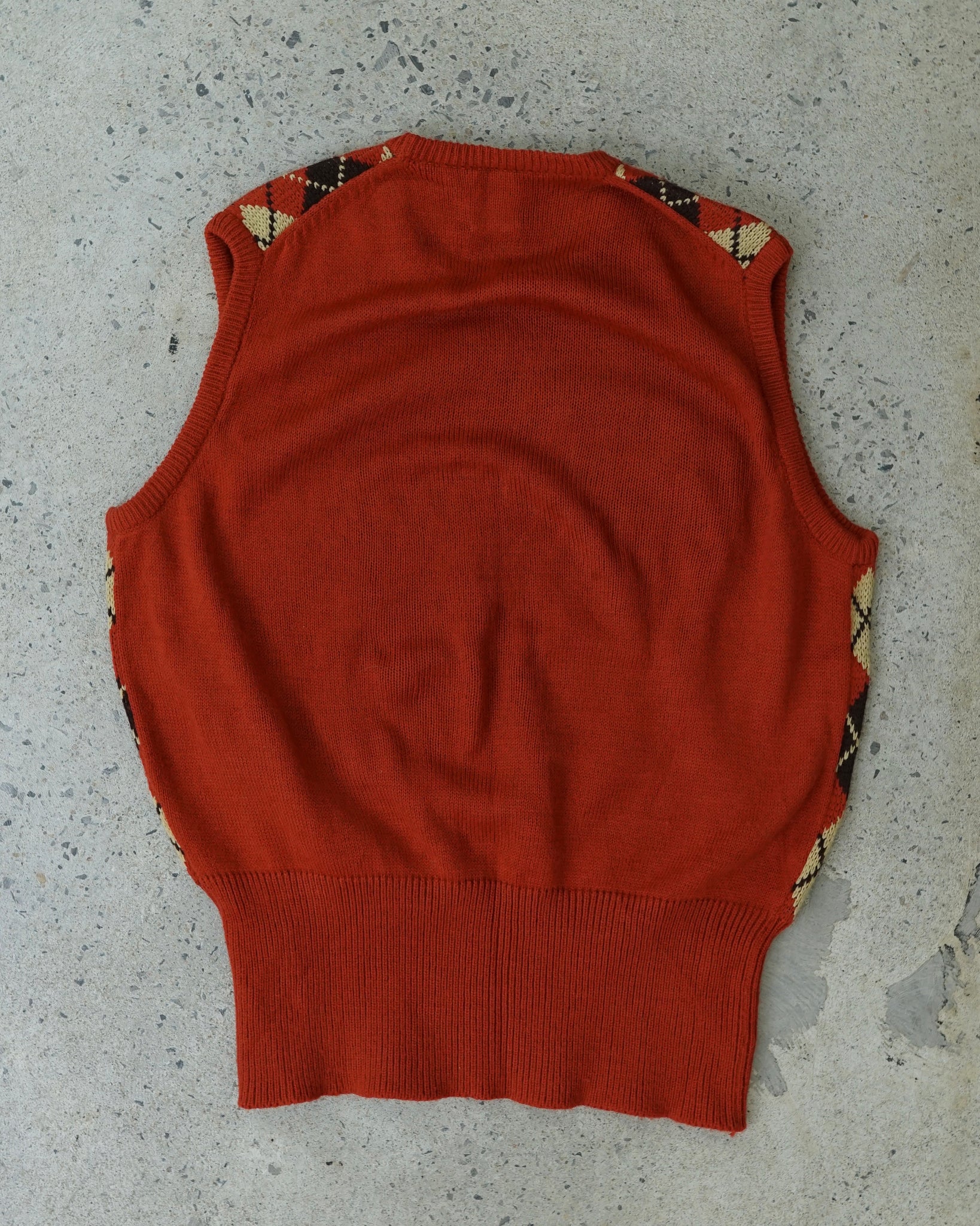 team up knit vest