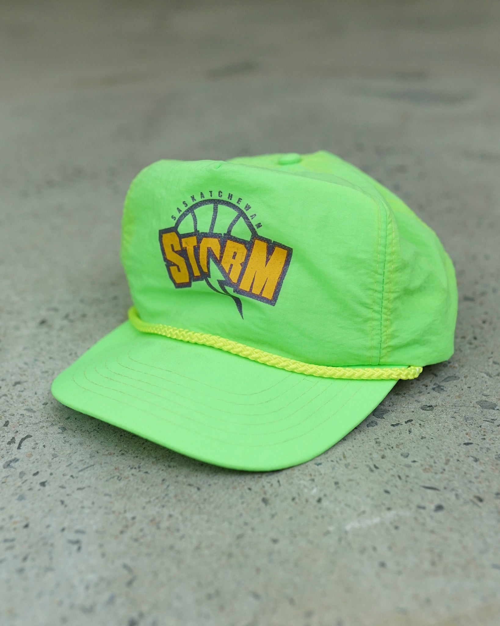 saskatchewan storm snapback hat