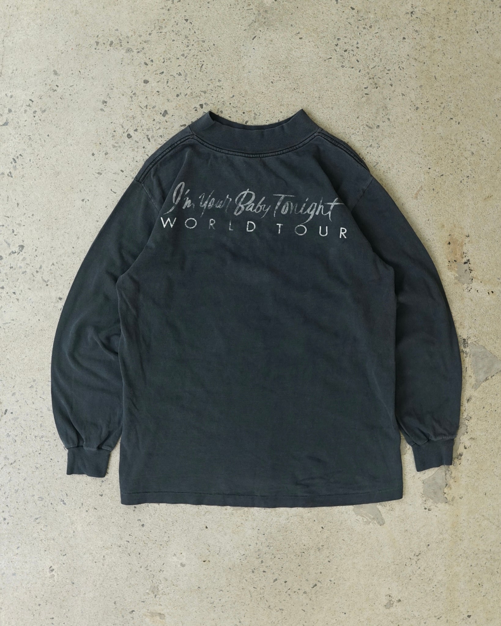 whitney houston world tour 1991 longsleeve