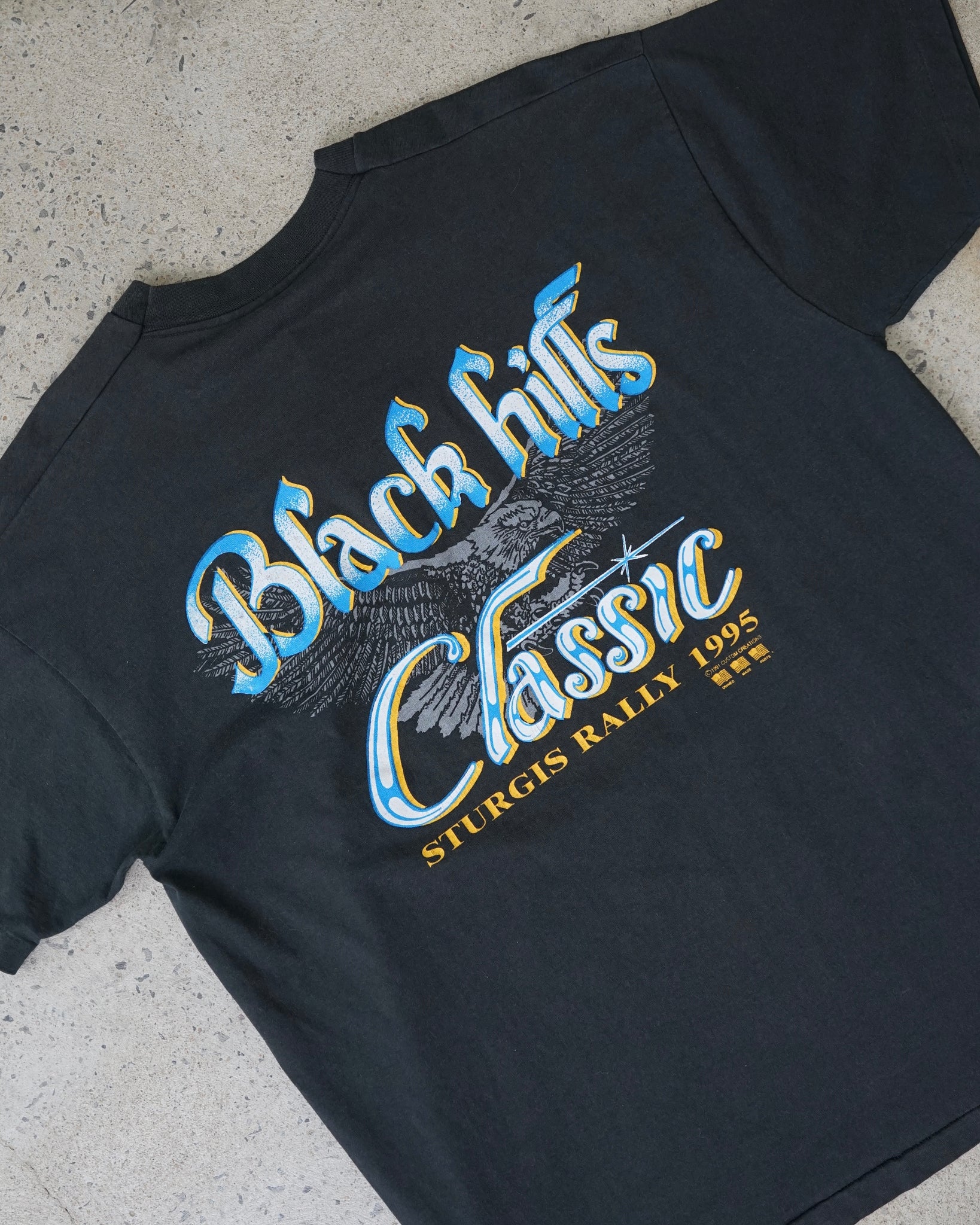 black hills classic sturgis rally 1995 t-shirt