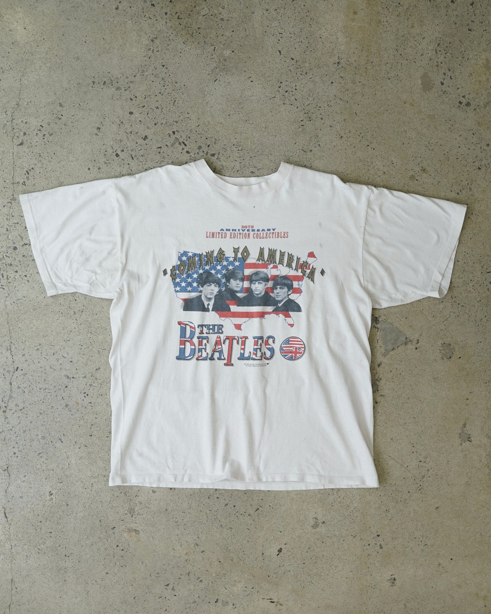 the beatles 30th anniversary collectibles 1994 t-shirt