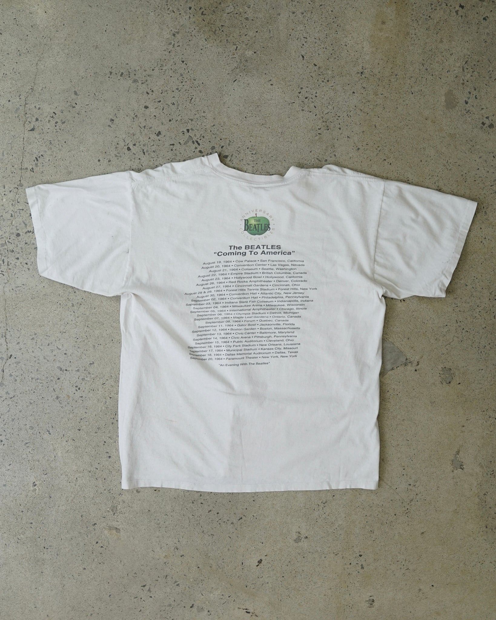 the beatles 30th anniversary collectibles 1994 t-shirt