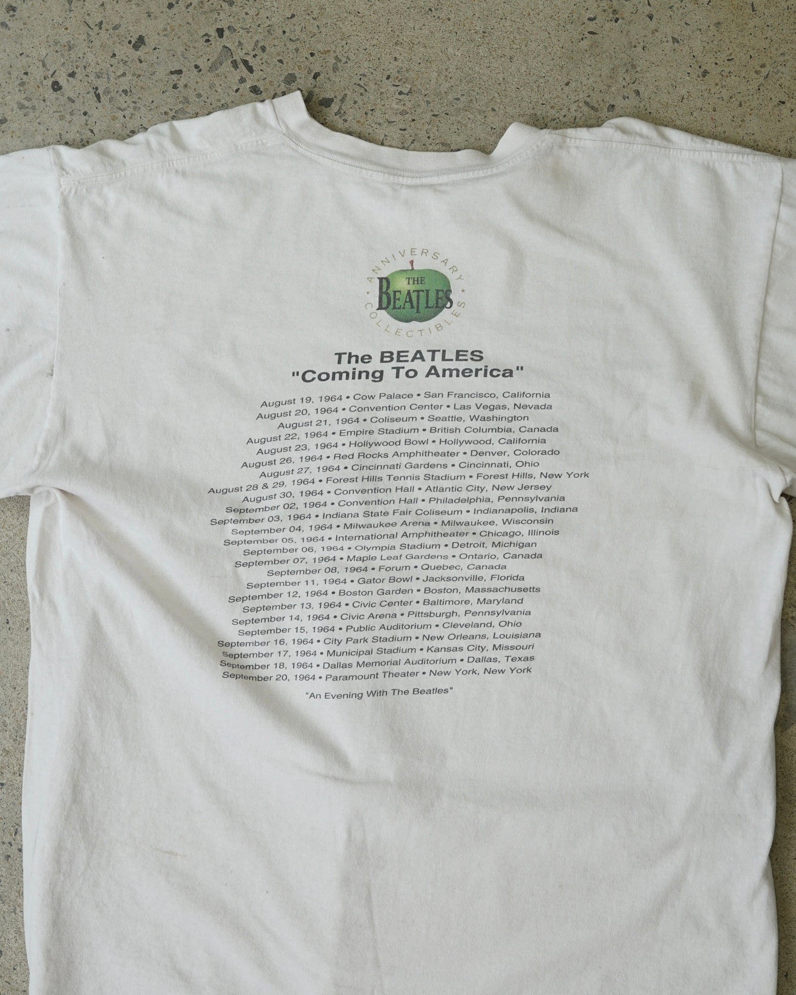 the beatles 30th anniversary collectibles 1994 t-shirt
