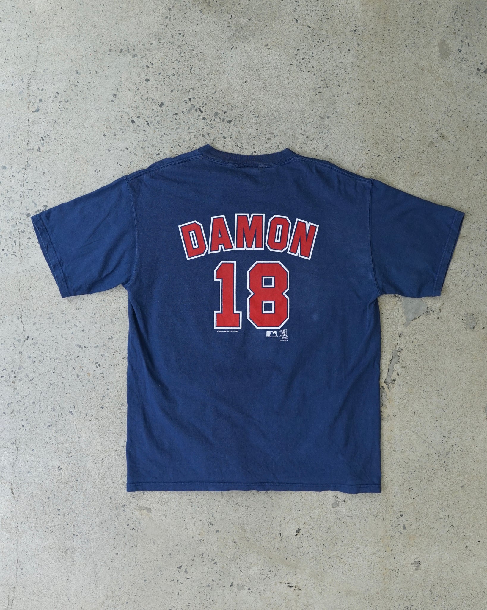 red sox damon 2005 t-shirt