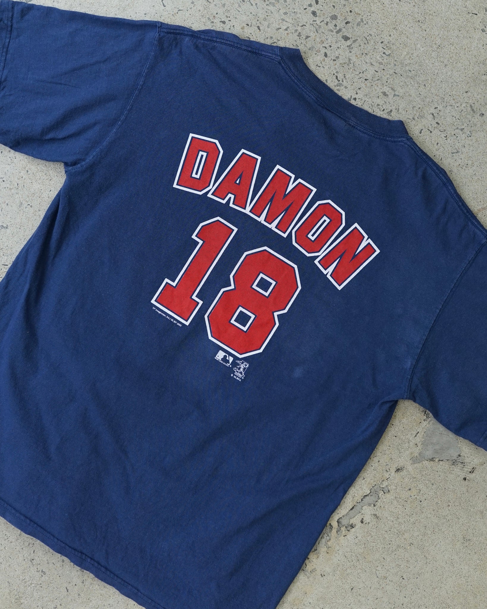 red sox damon 2005 t-shirt