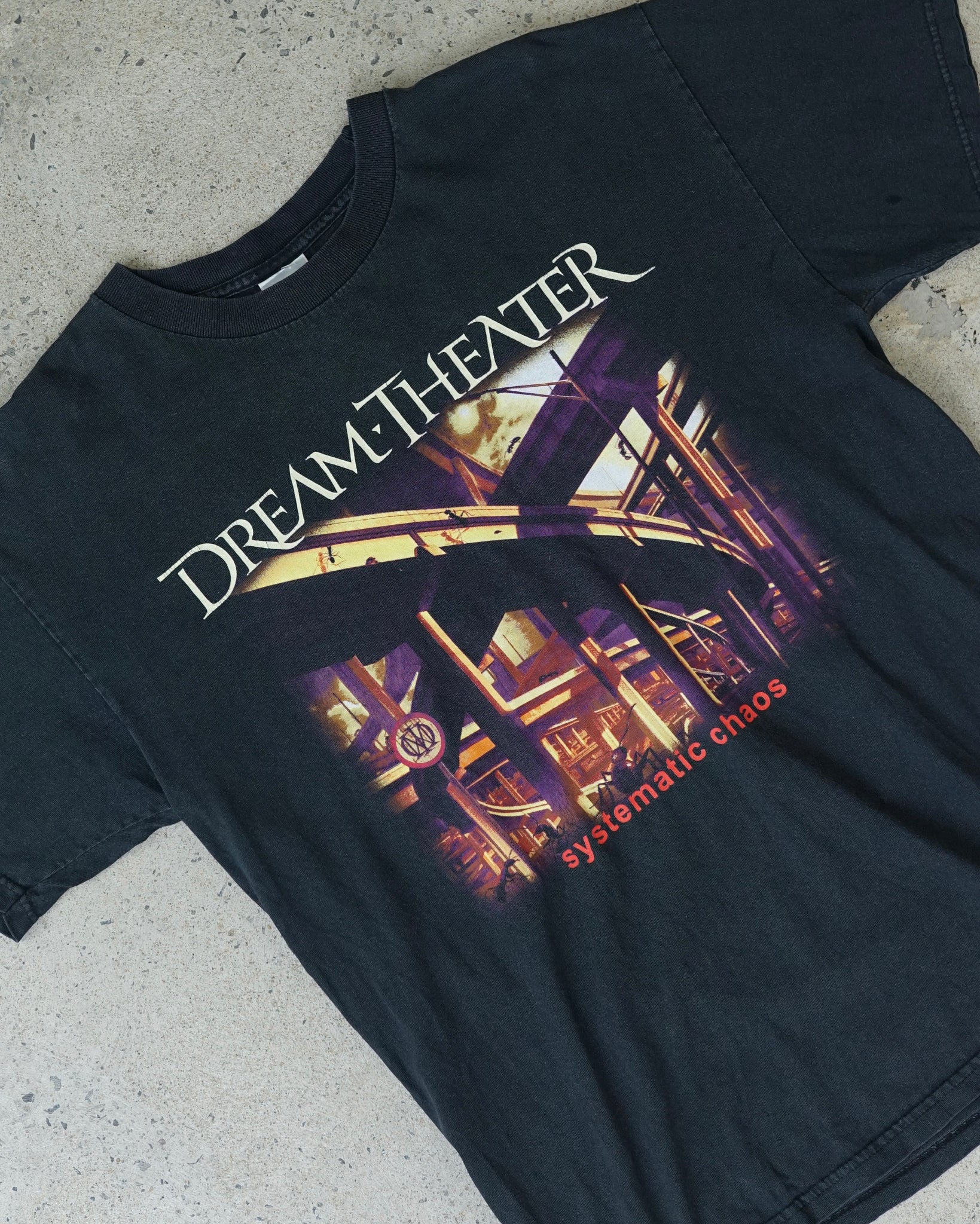 dream theater chaos in motion world tour t-shirt