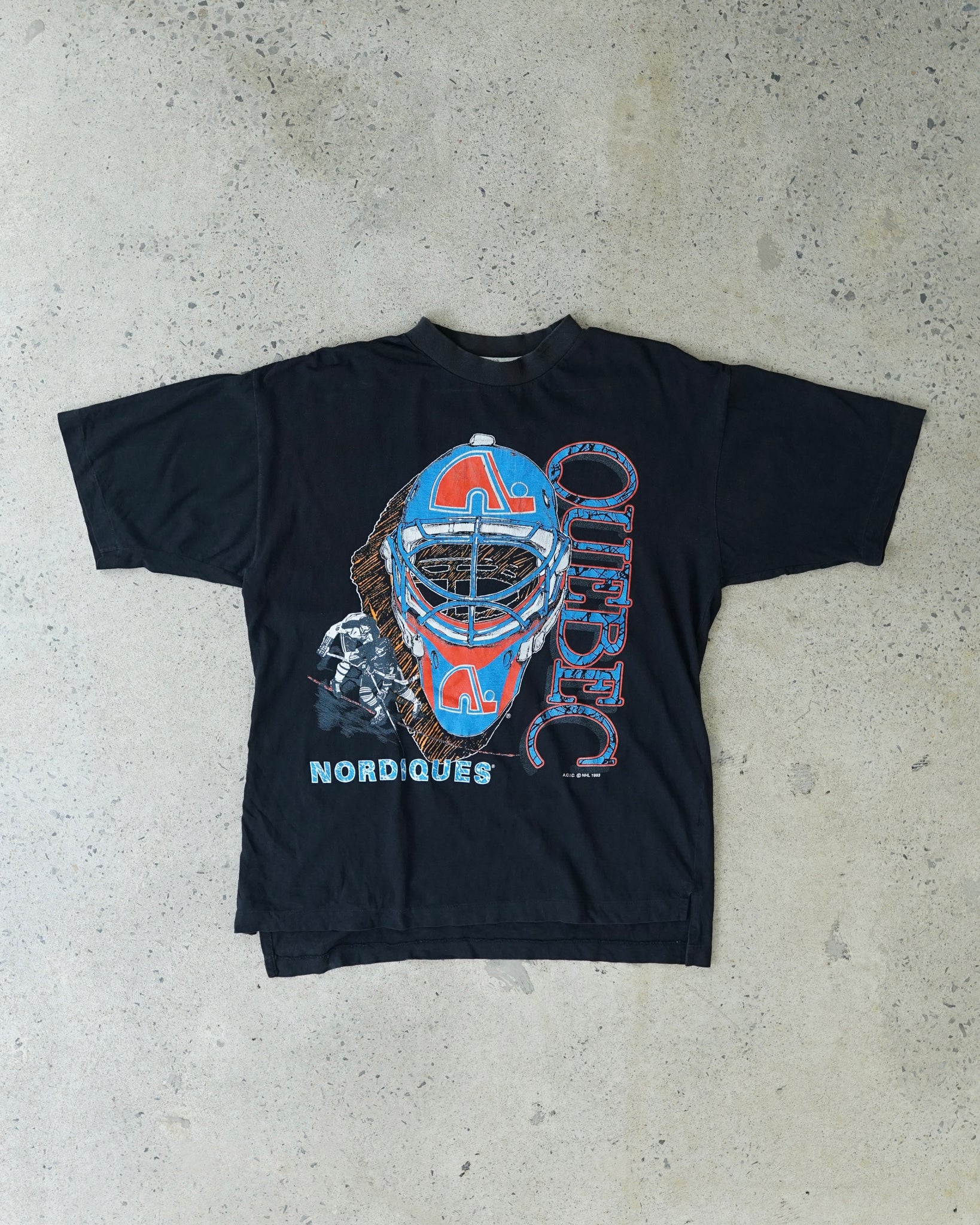 quebec nordiques nhl 1993 t-shirt