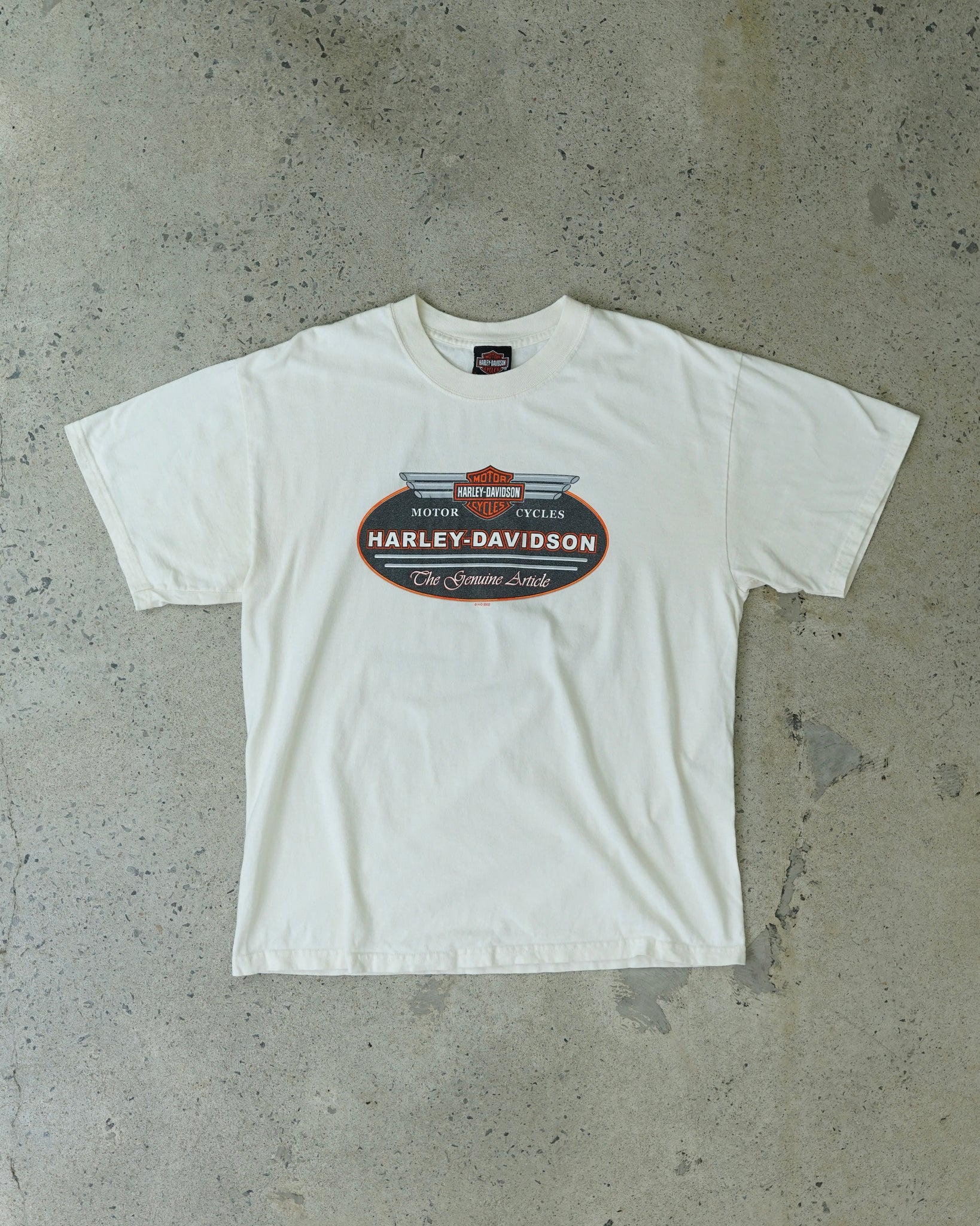 harley davidson monroeville-sandusky ohio 2002 t-shirt