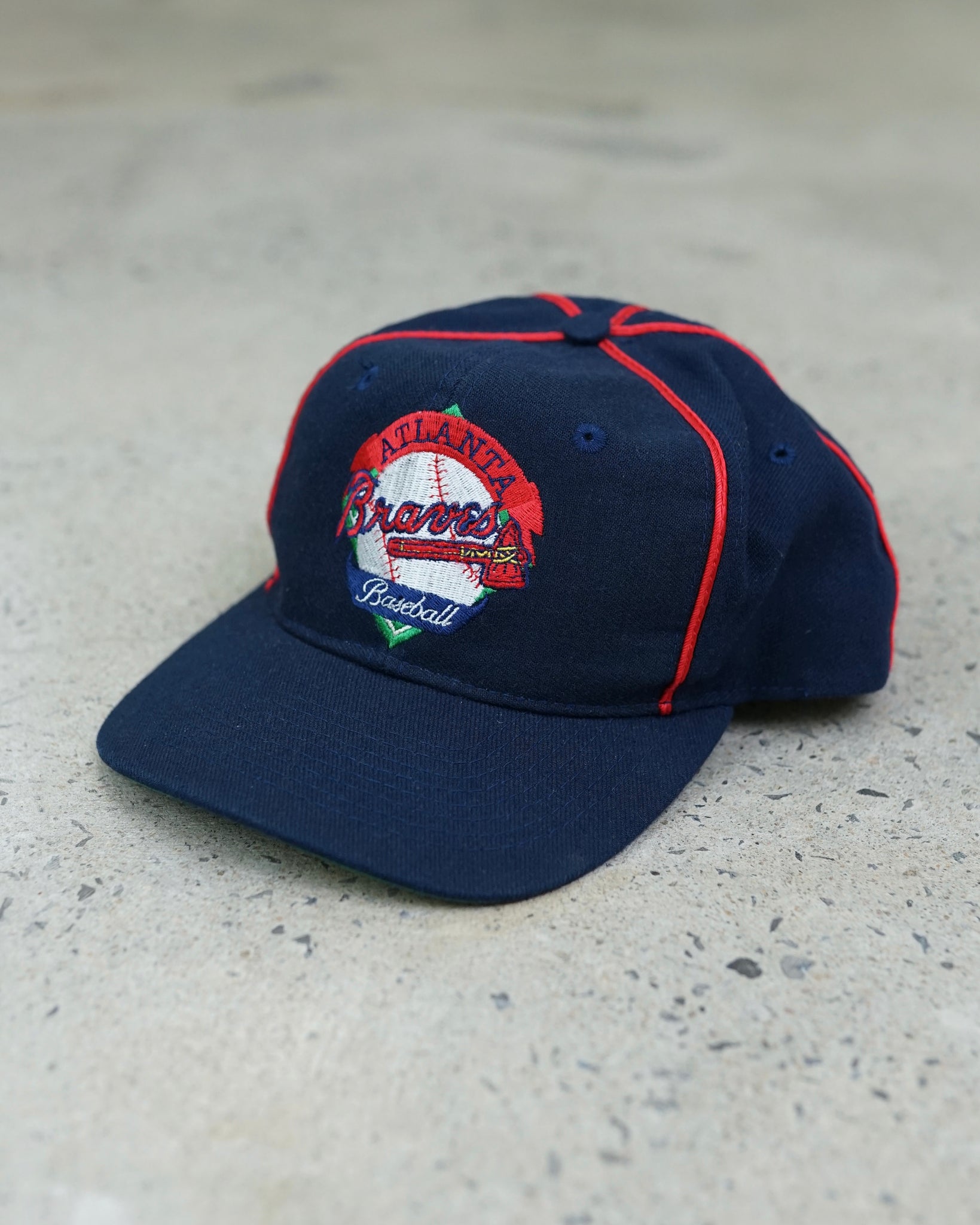 atlanta braves snapback hat