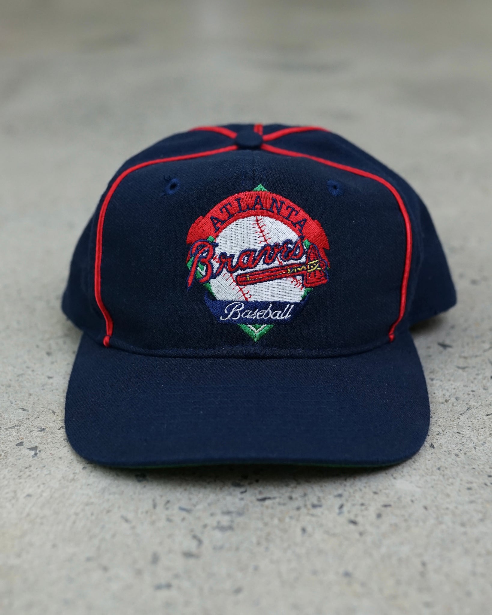 atlanta braves snapback hat