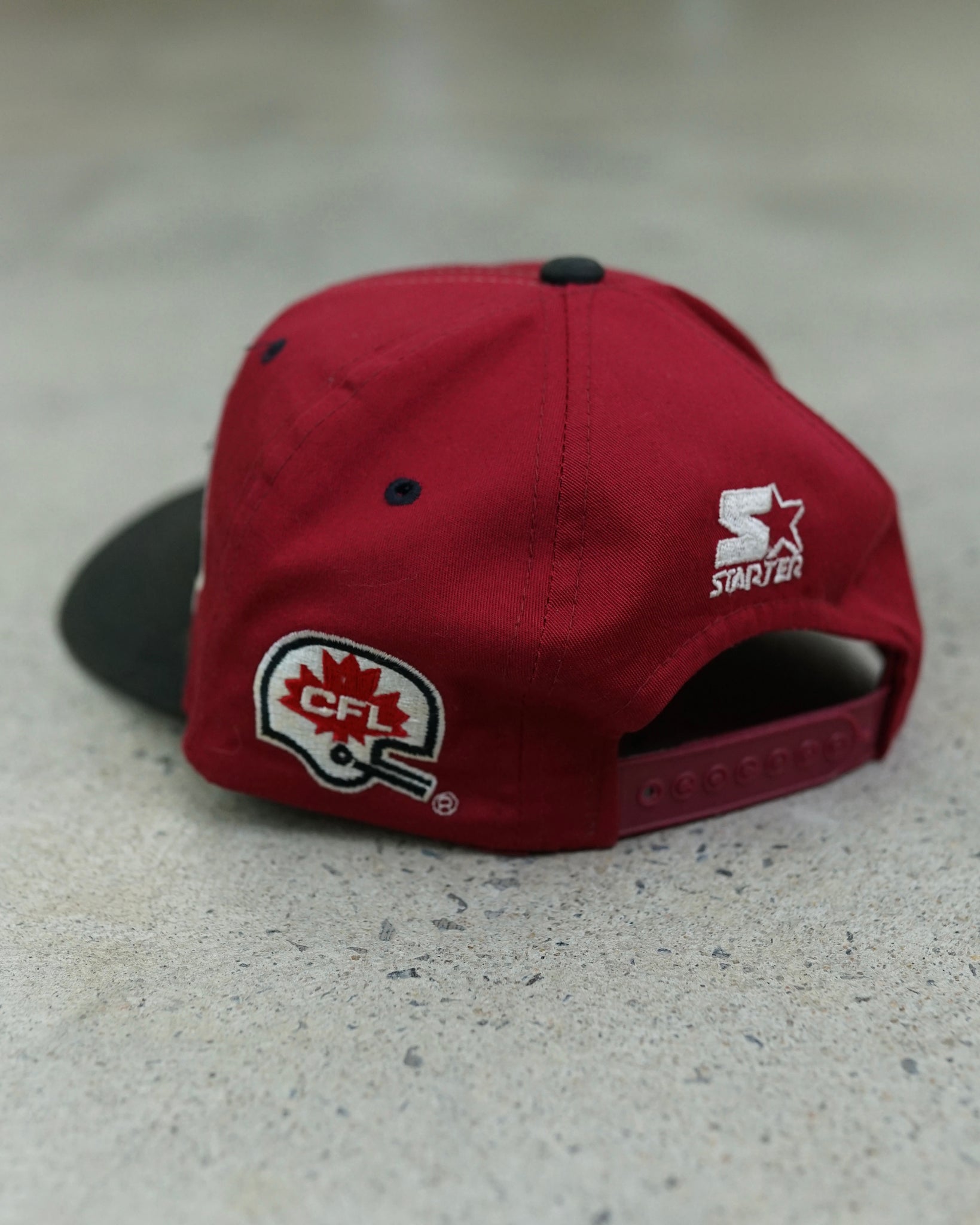 grey cup hamilton 1996 snapback hat