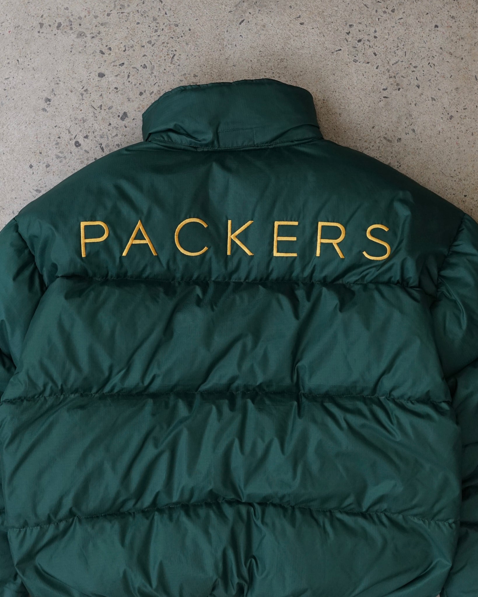 green bay packers pro player puffer jacket