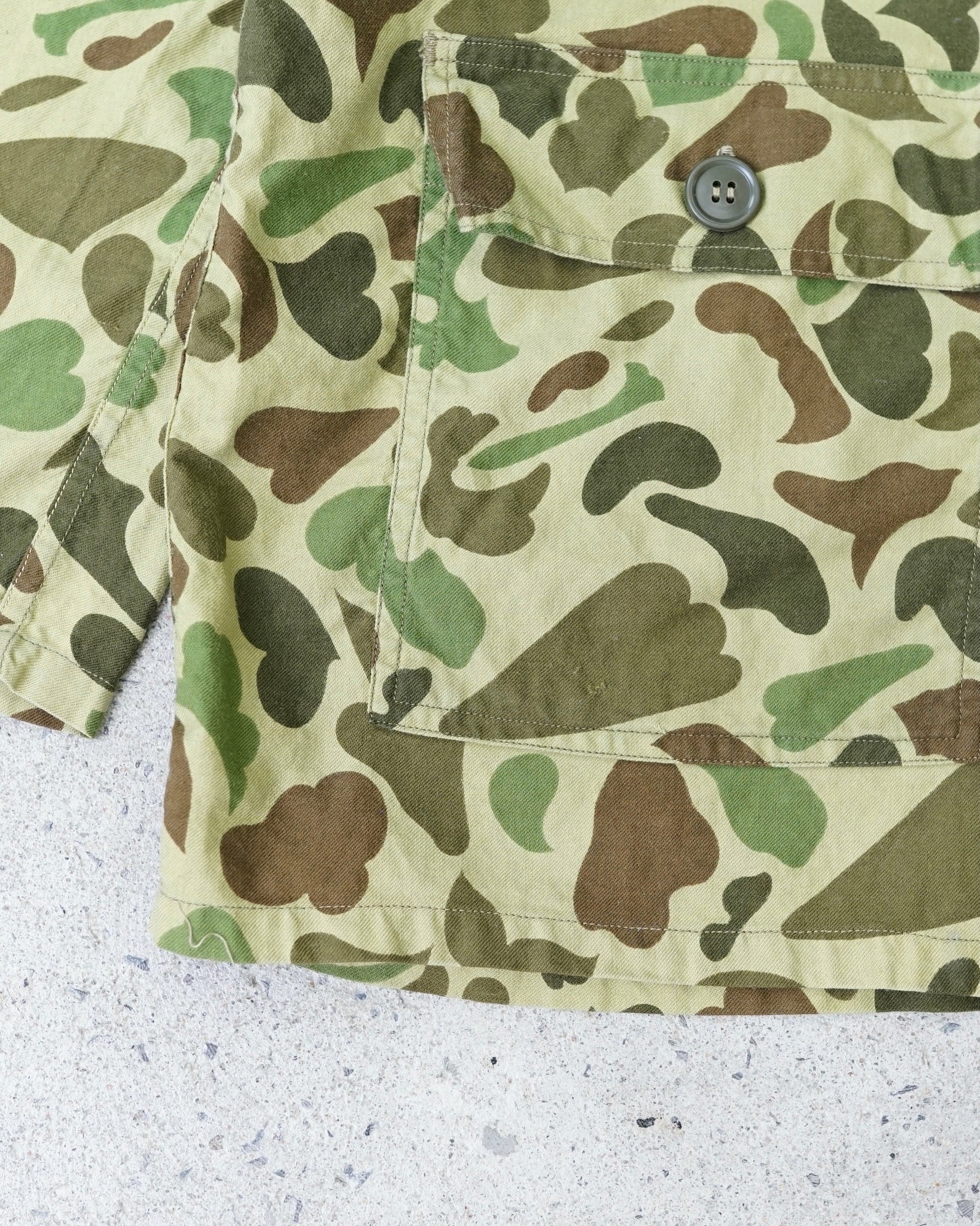 caliber frog skin camo button up shirt