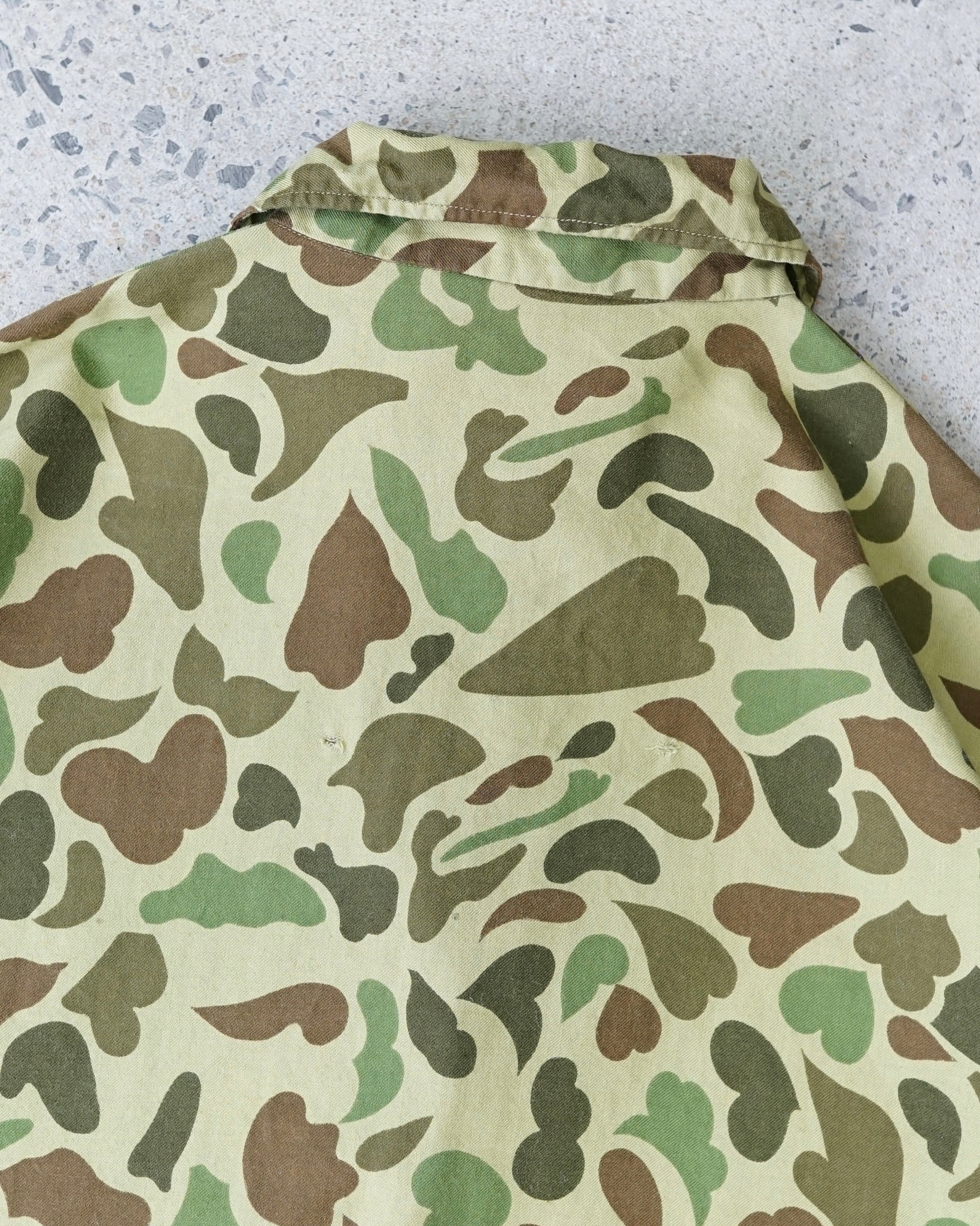 caliber frog skin camo button up shirt