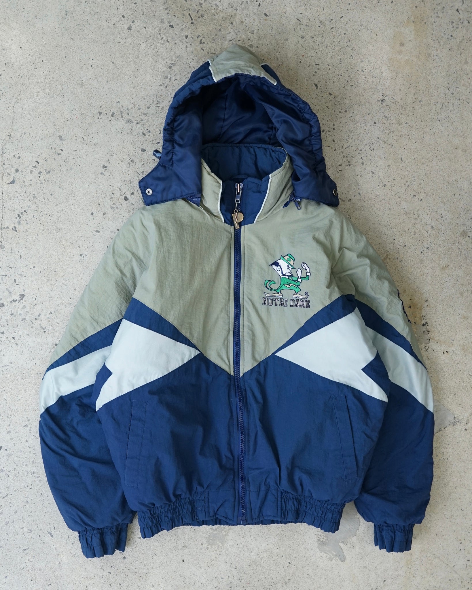 notre dame fighting irish pro player jacket