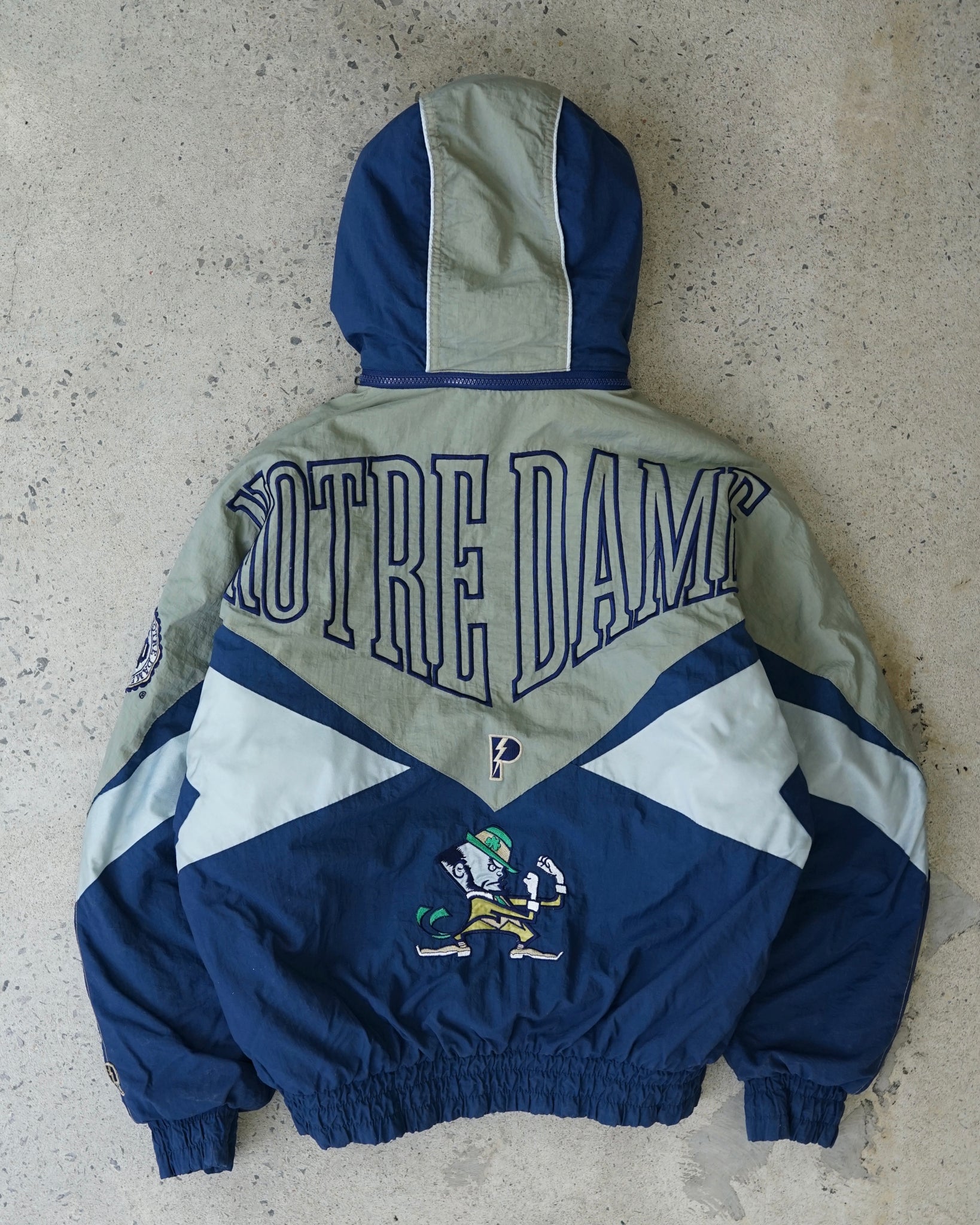 notre dame fighting irish pro player jacket