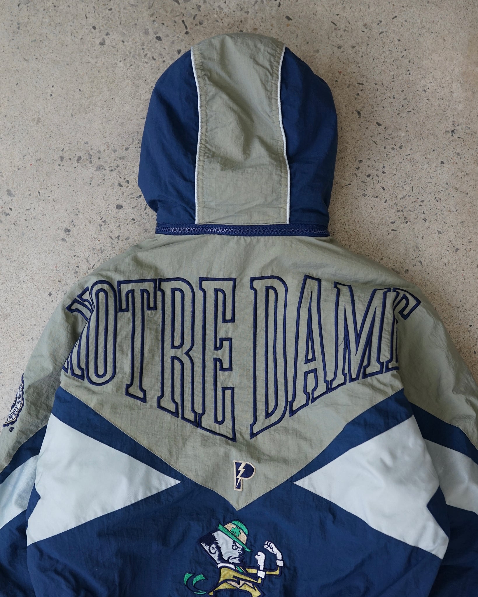 notre dame fighting irish pro player jacket