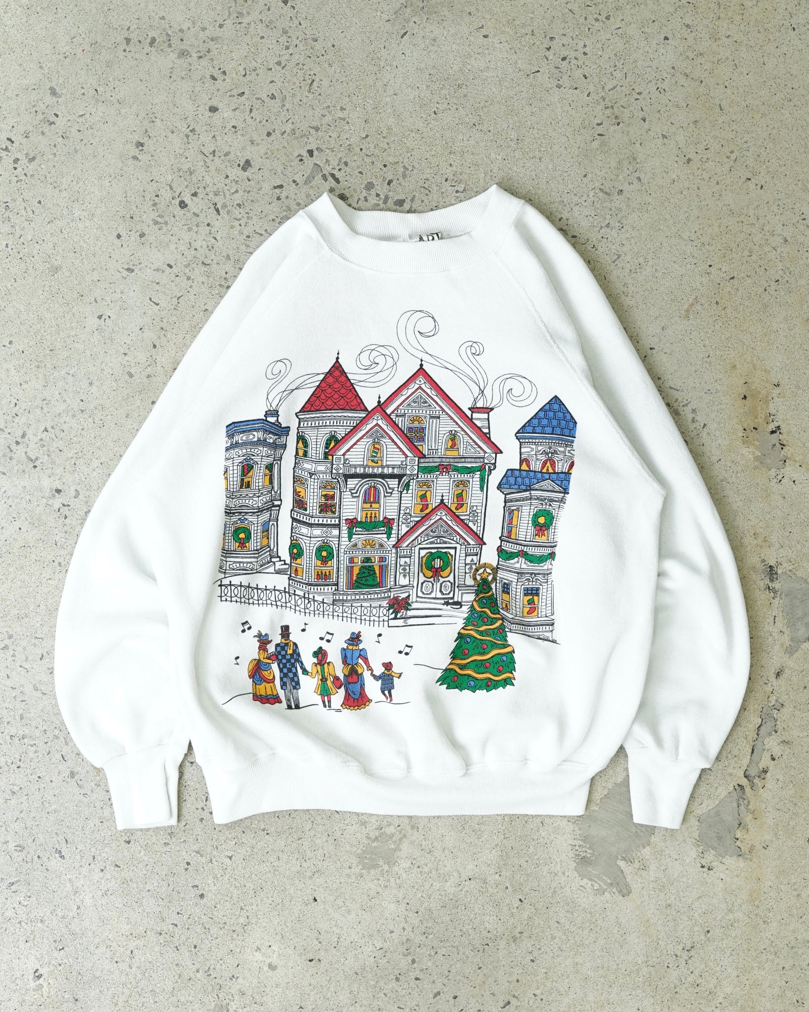 christmas neighborhood 1991 crewneck - medium