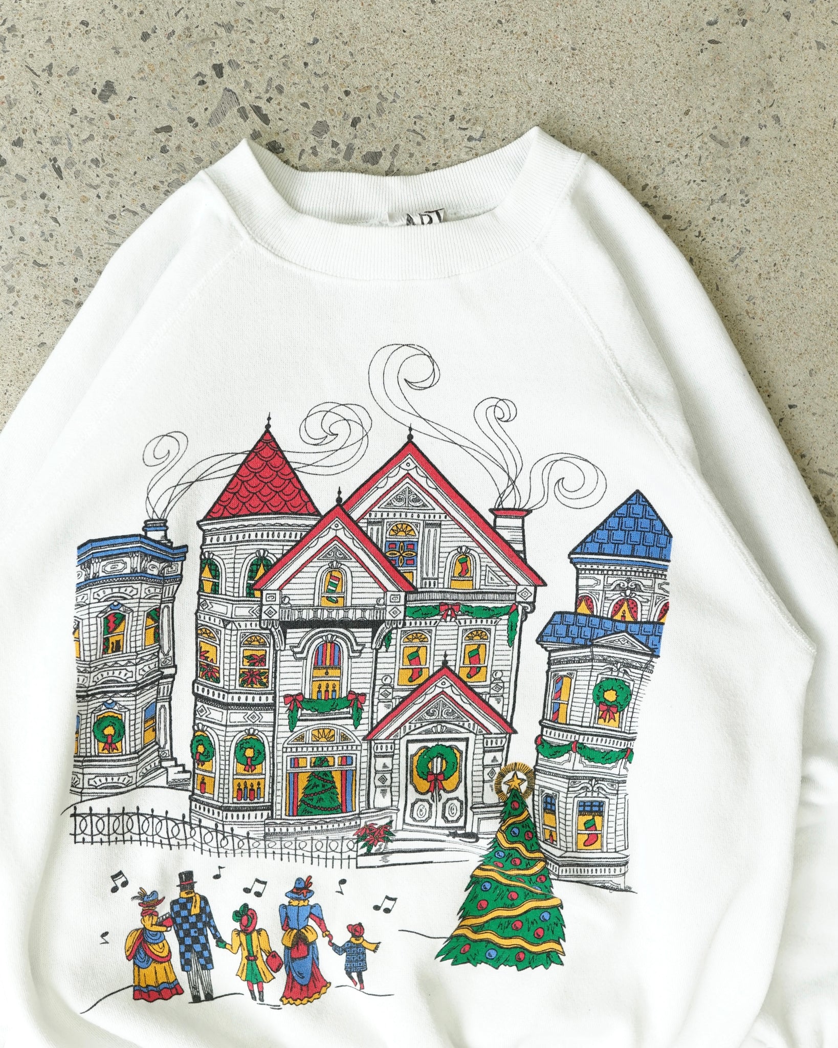 christmas neighborhood 1991 crewneck - medium