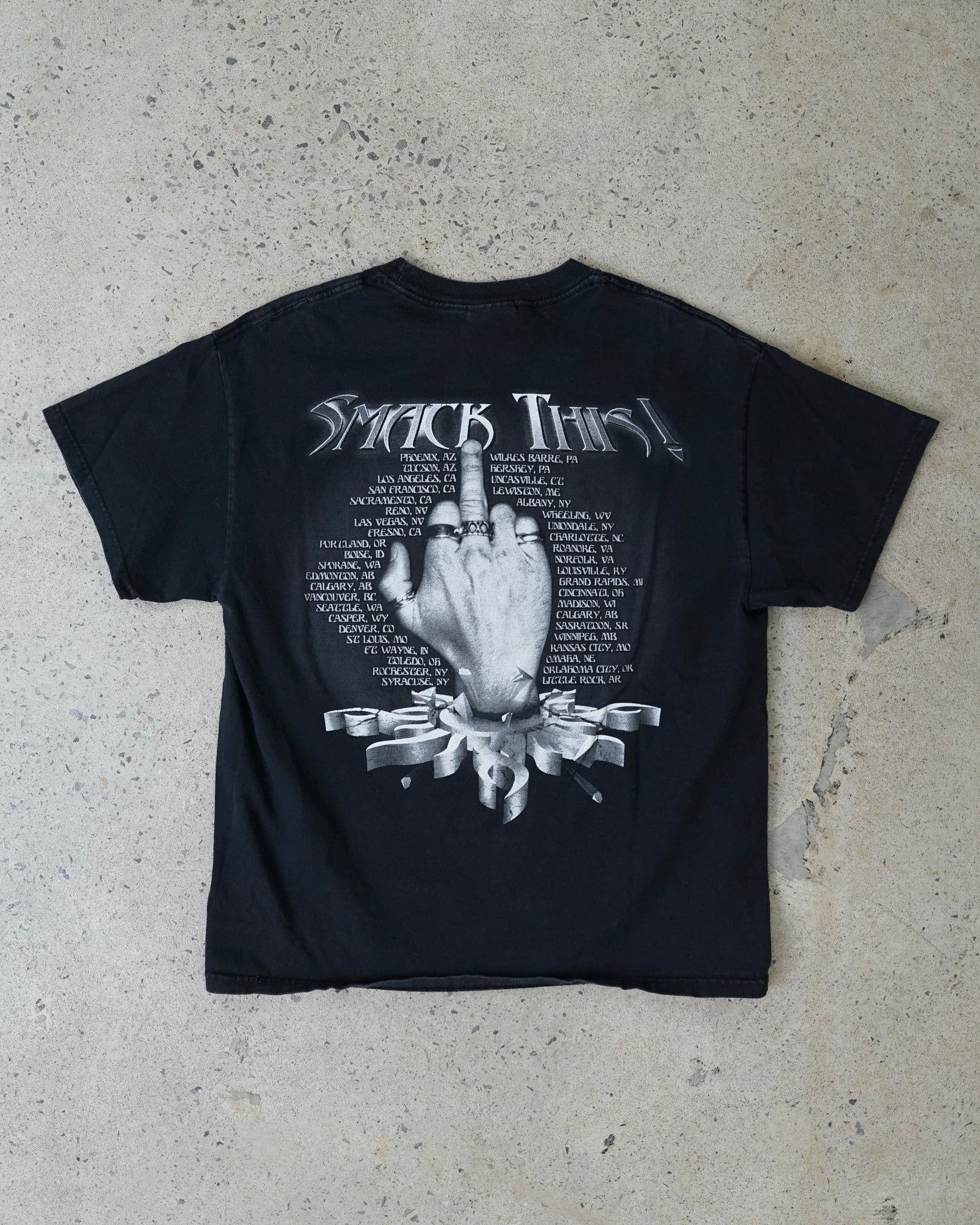 god smack smack this tour 2003 t-shirt