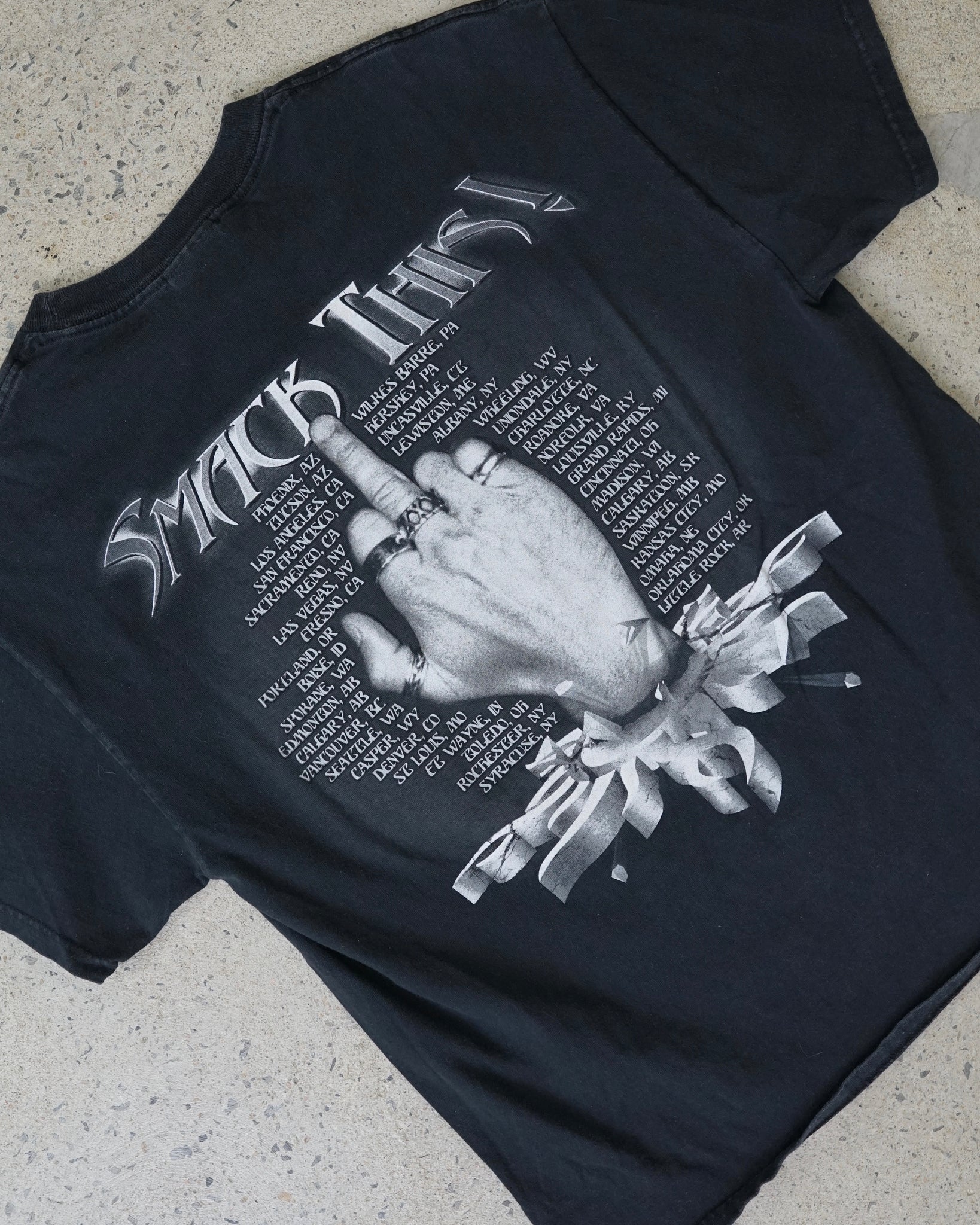 god smack smack this tour 2003 t-shirt