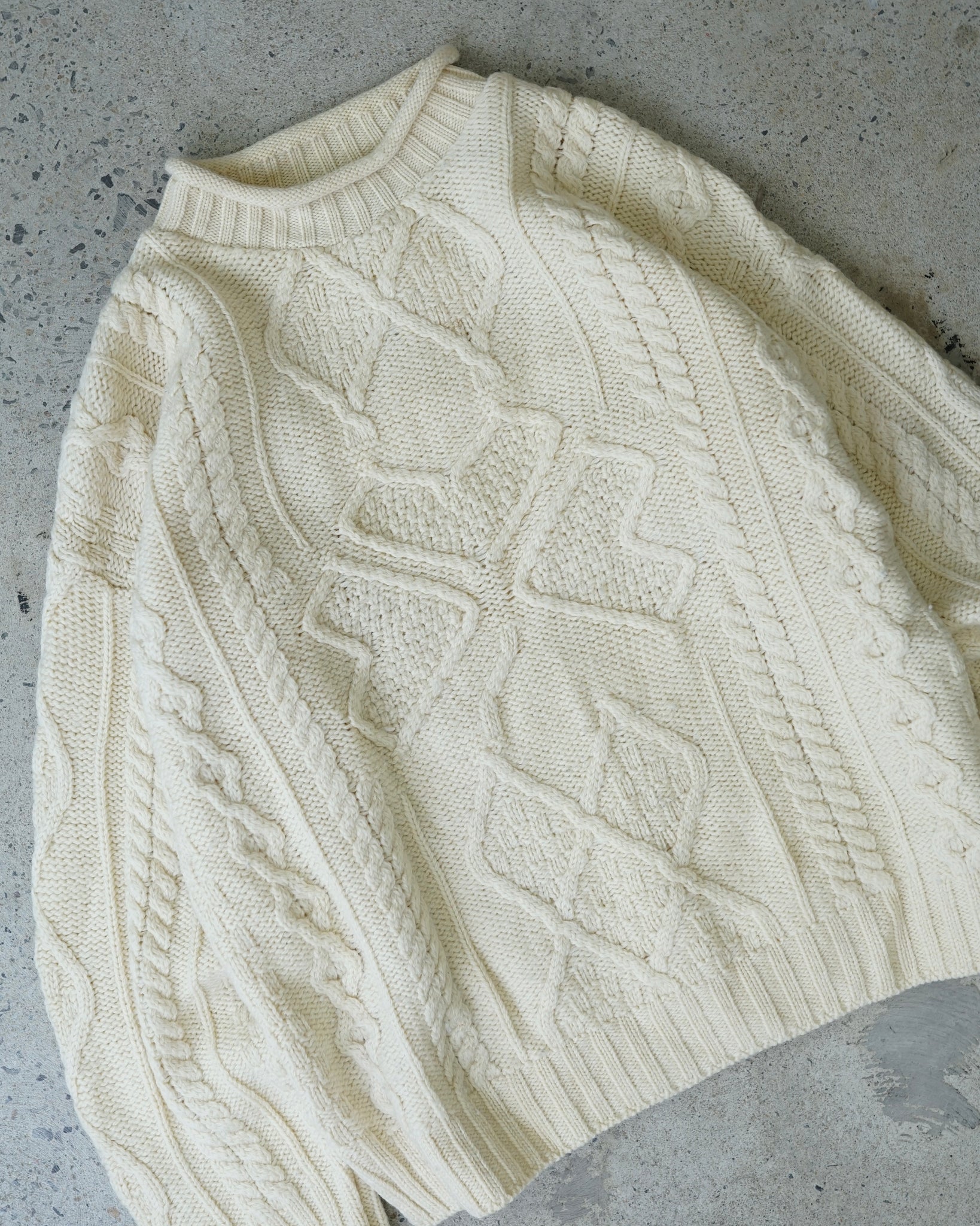 aran crafts ireland knit sweater