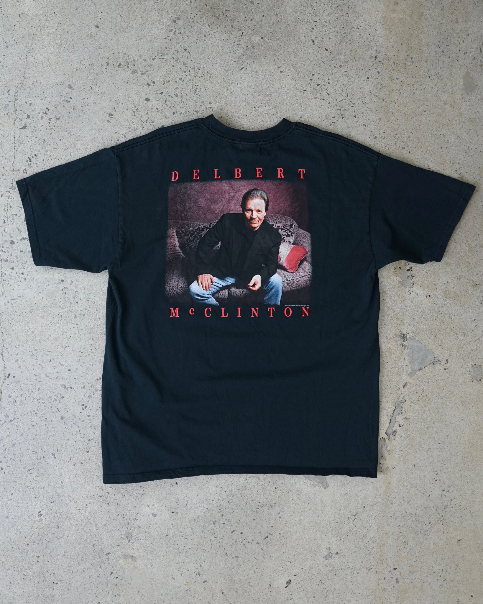 delbert mcclinton 2002 t-shirt