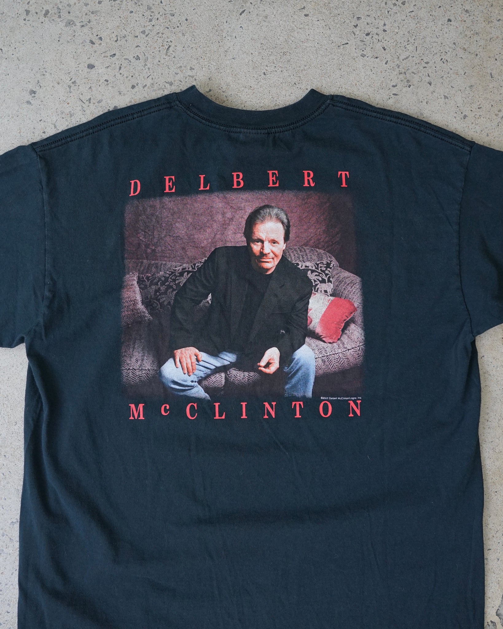 delbert mcclinton 2002 t-shirt