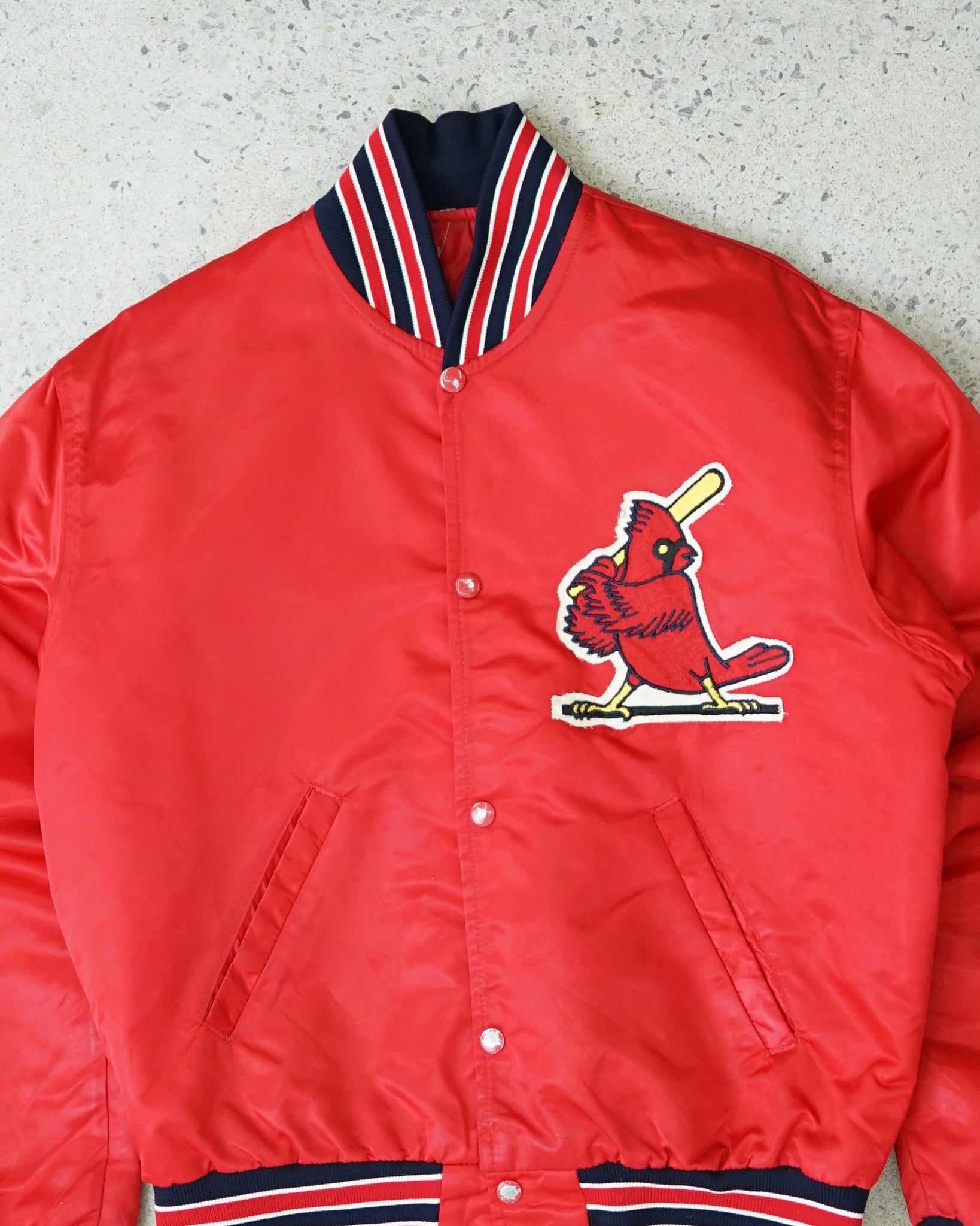 st.louis cardinals starter jacket - medium