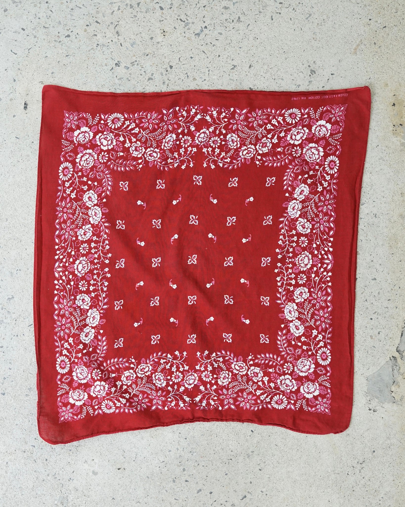 flowers bandana