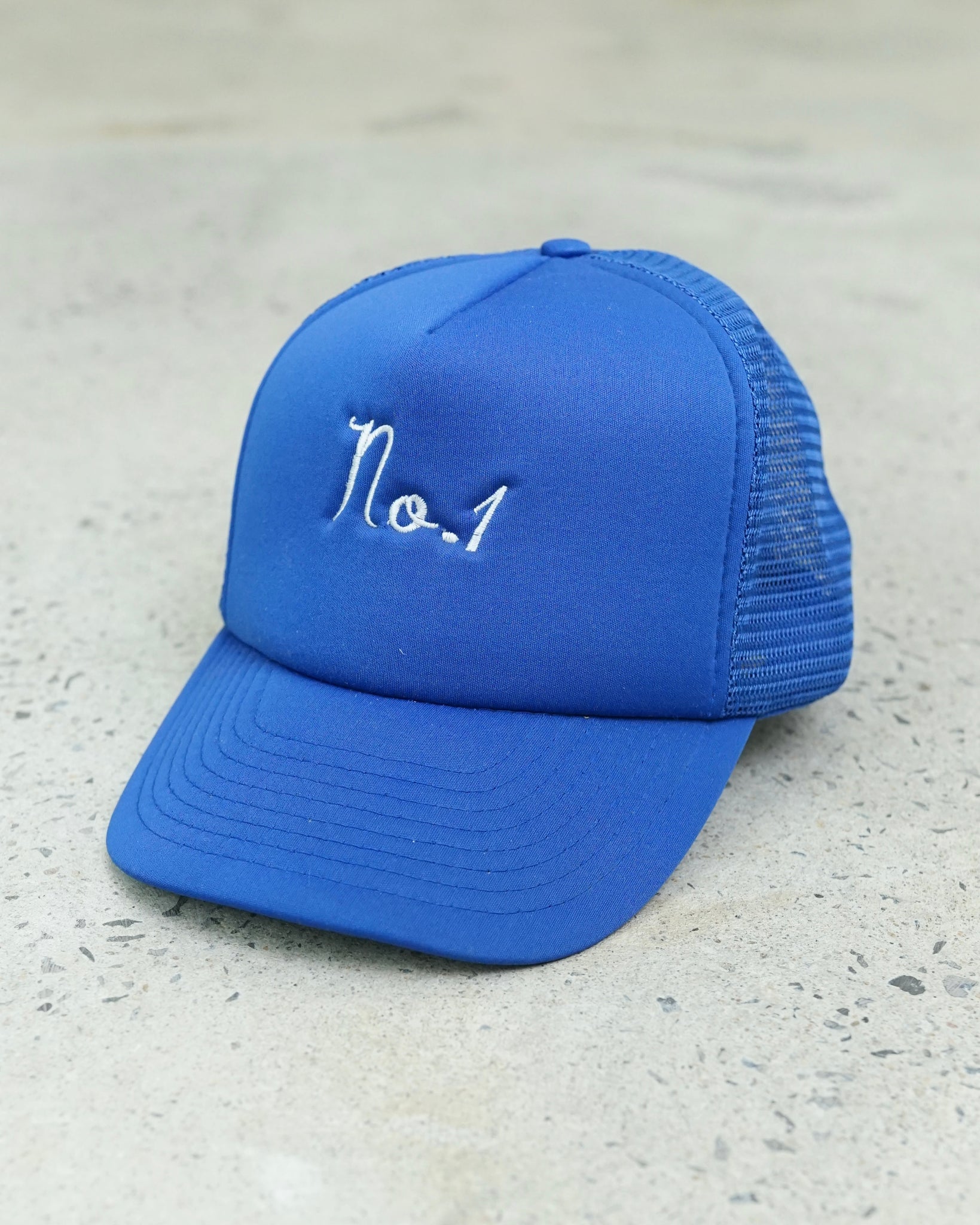 no.1 trucker hat