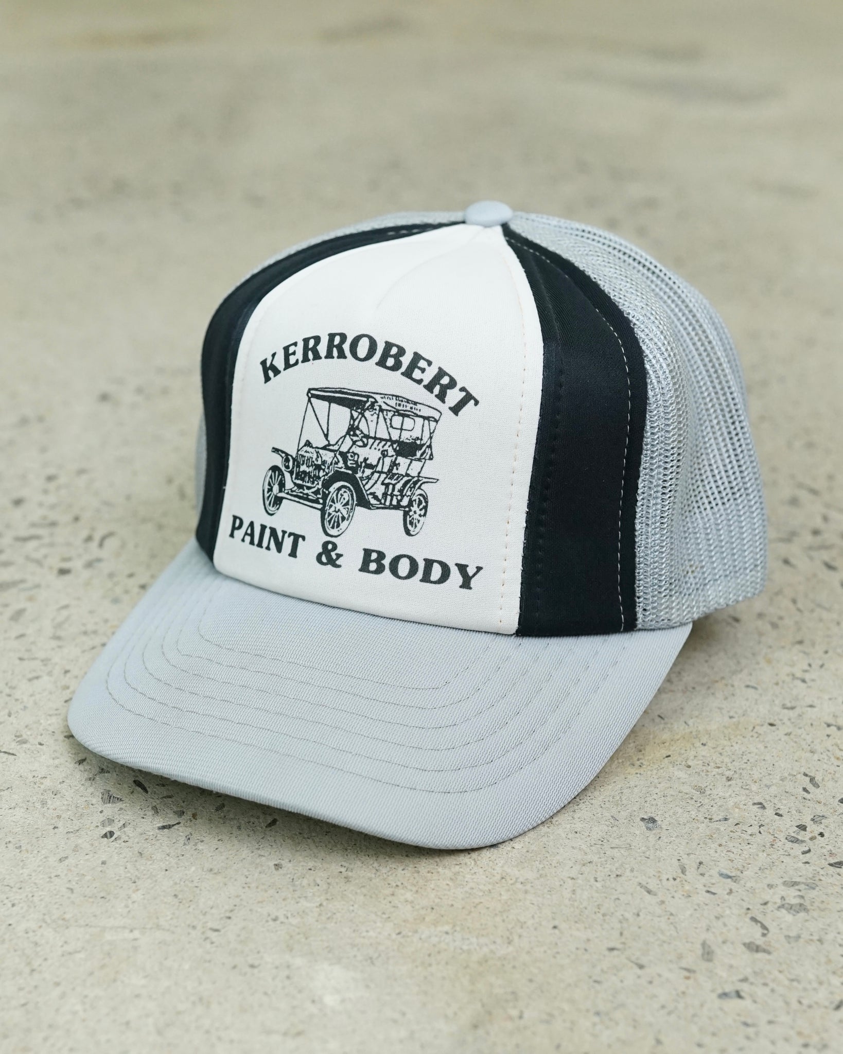 kerrobert paint & body trucker hat