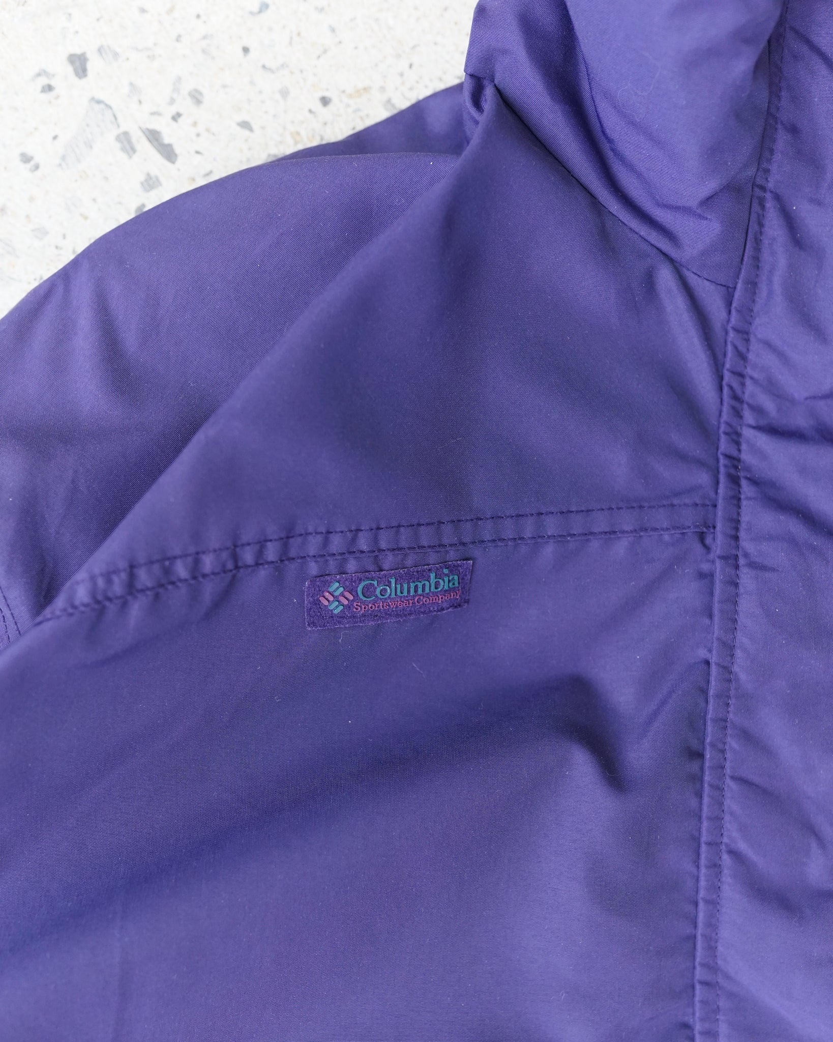 columbia windbreaker - women's large