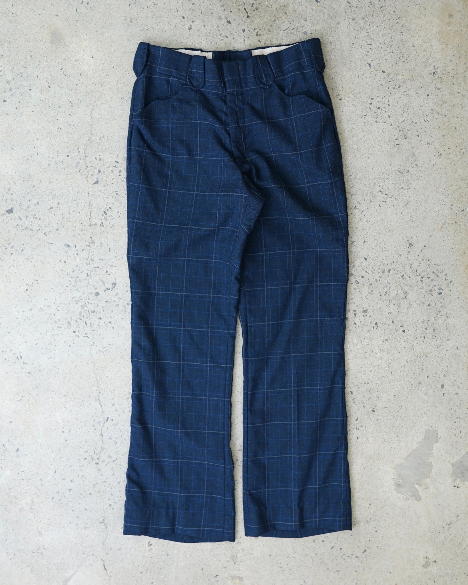 vintage plaid trousers - 30x30.5