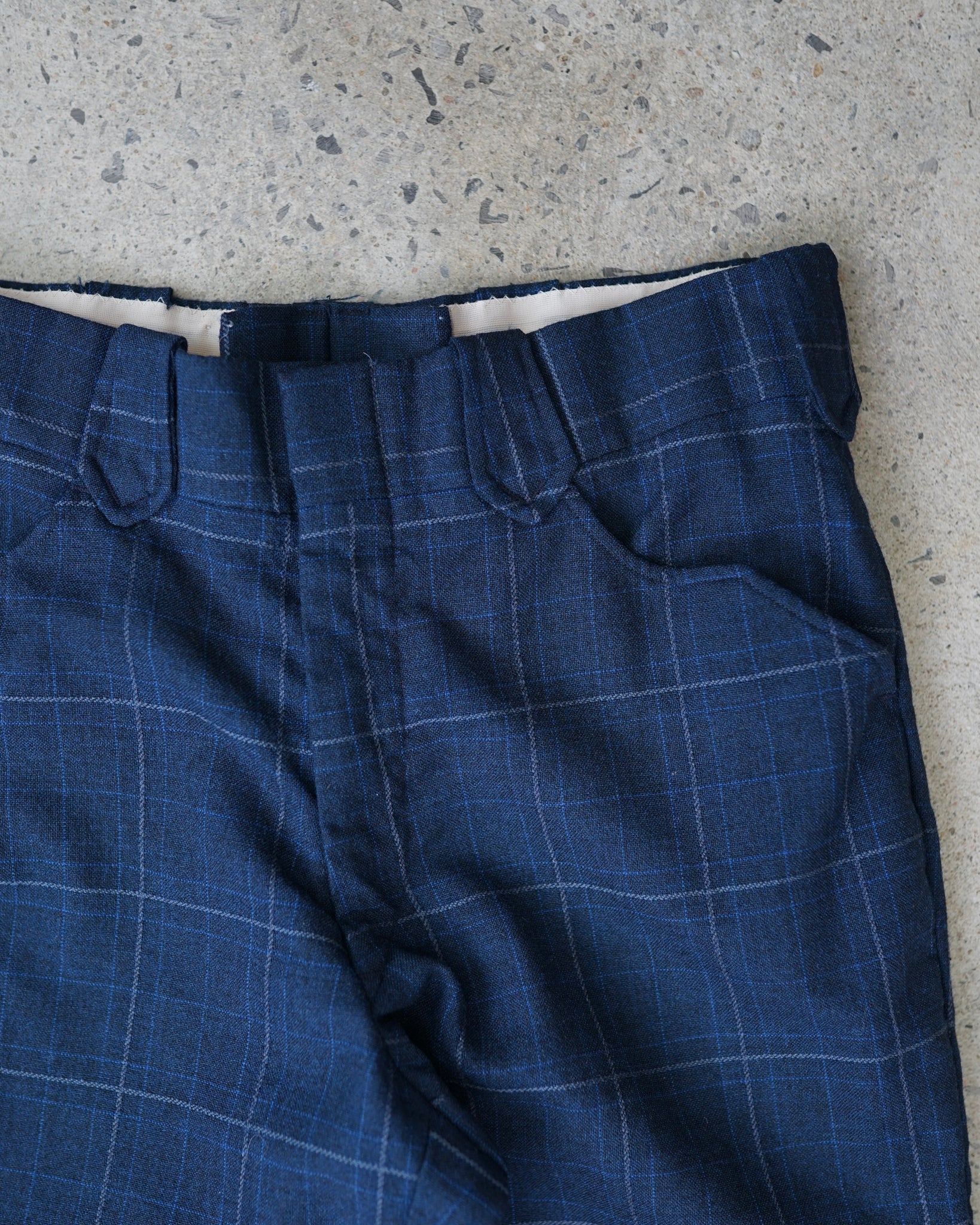 vintage plaid trousers - 30x30.5